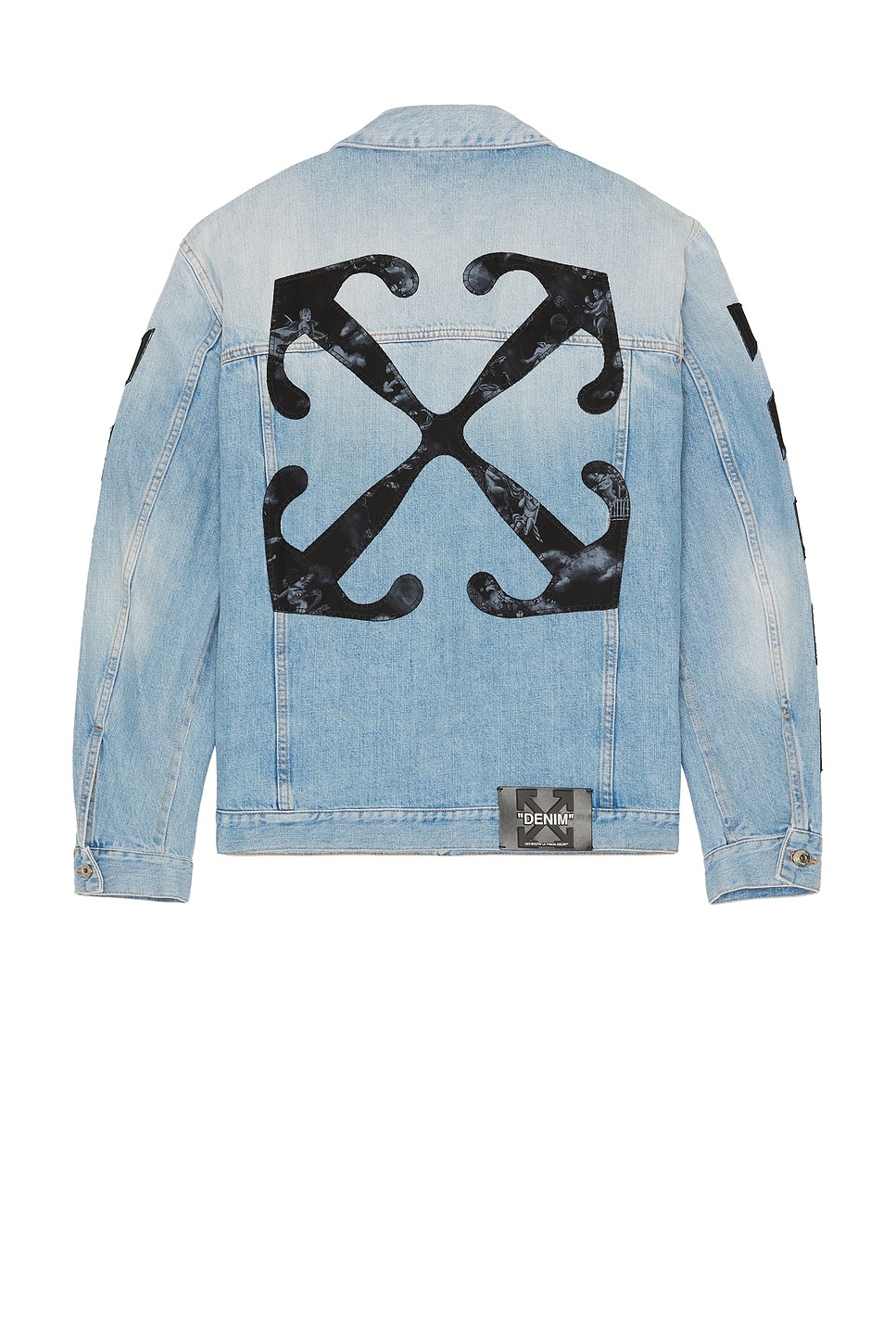 Fresco Diagonal Arrow Denim Jacket - 2