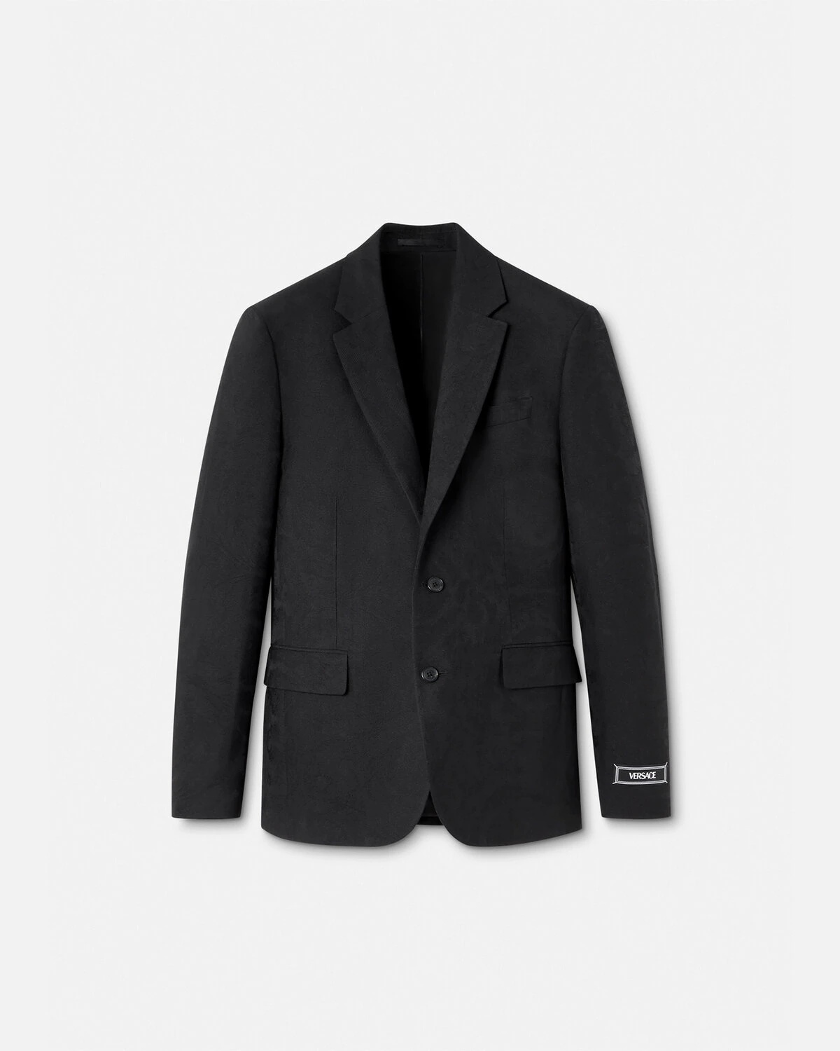 Barocco Jacquard Single-Breasted Blazer - 1