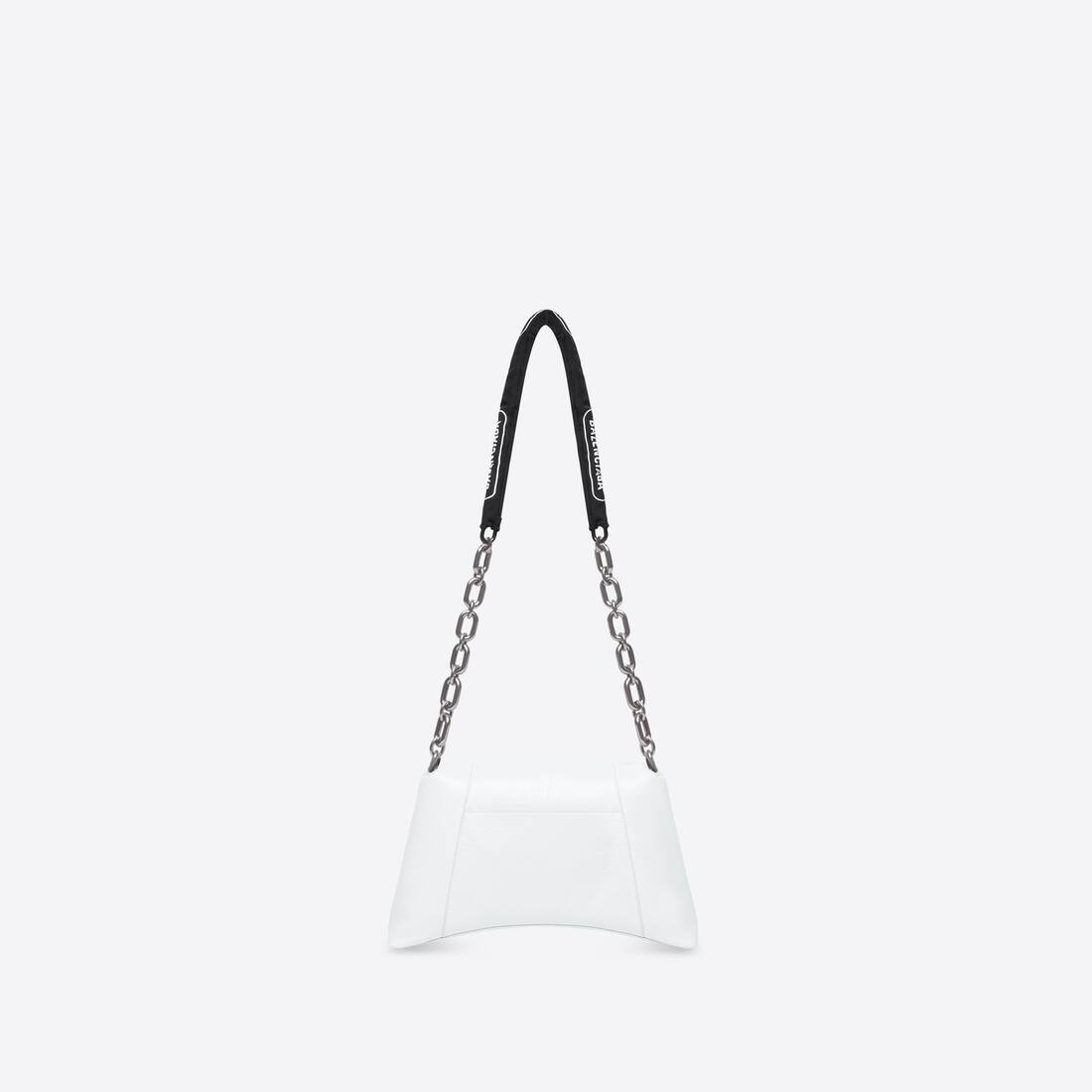 Women's Downtown Small Shoulder Bag With Chain in White - 2