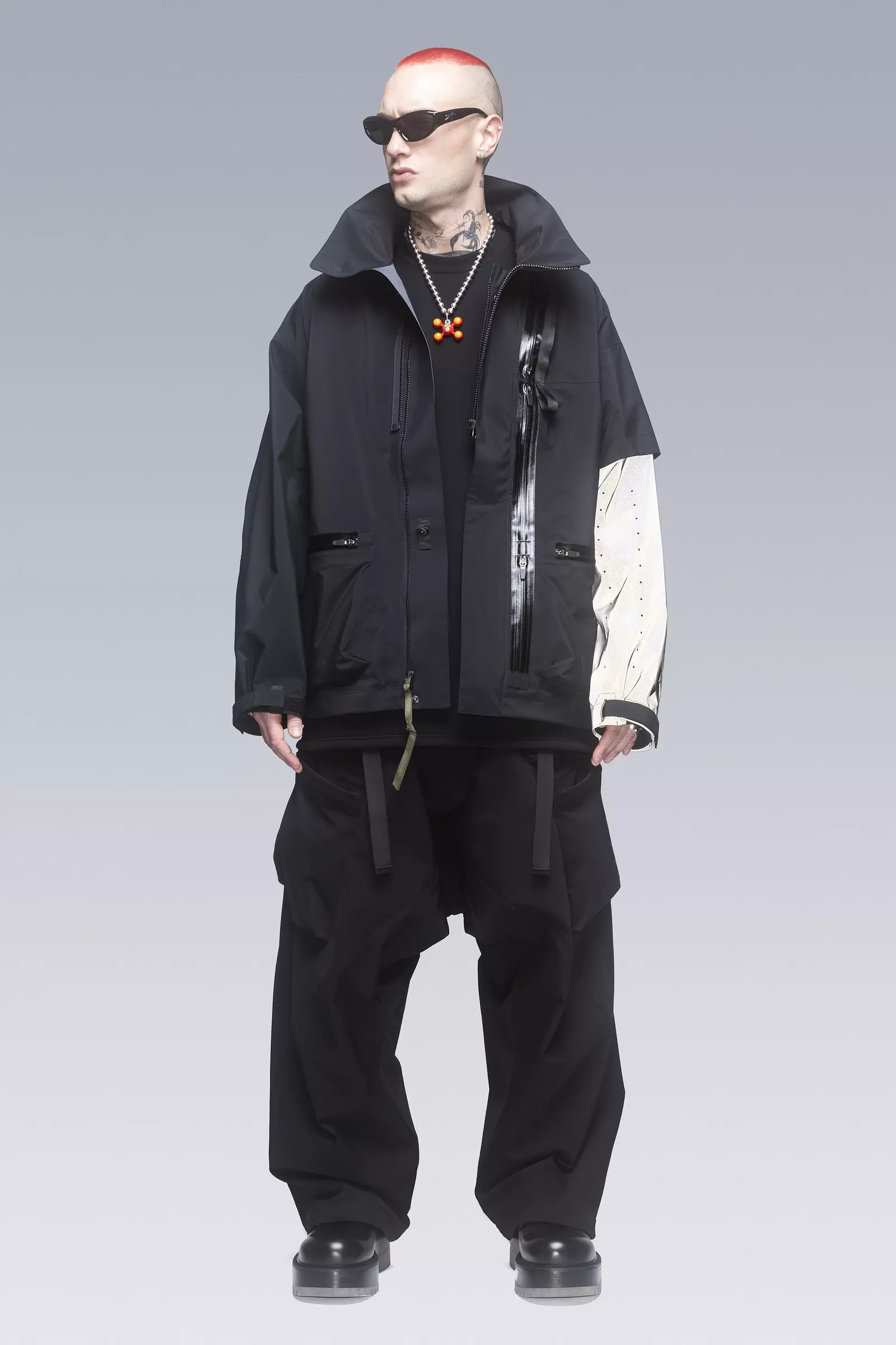 J115-GT 3L Gore-Tex Pro Interops Jacket Black/Black - 15