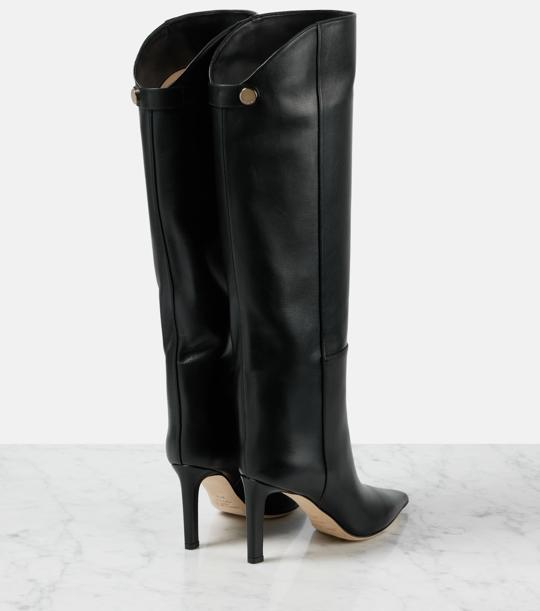 Alizze 85 leather knee-high boots - 2