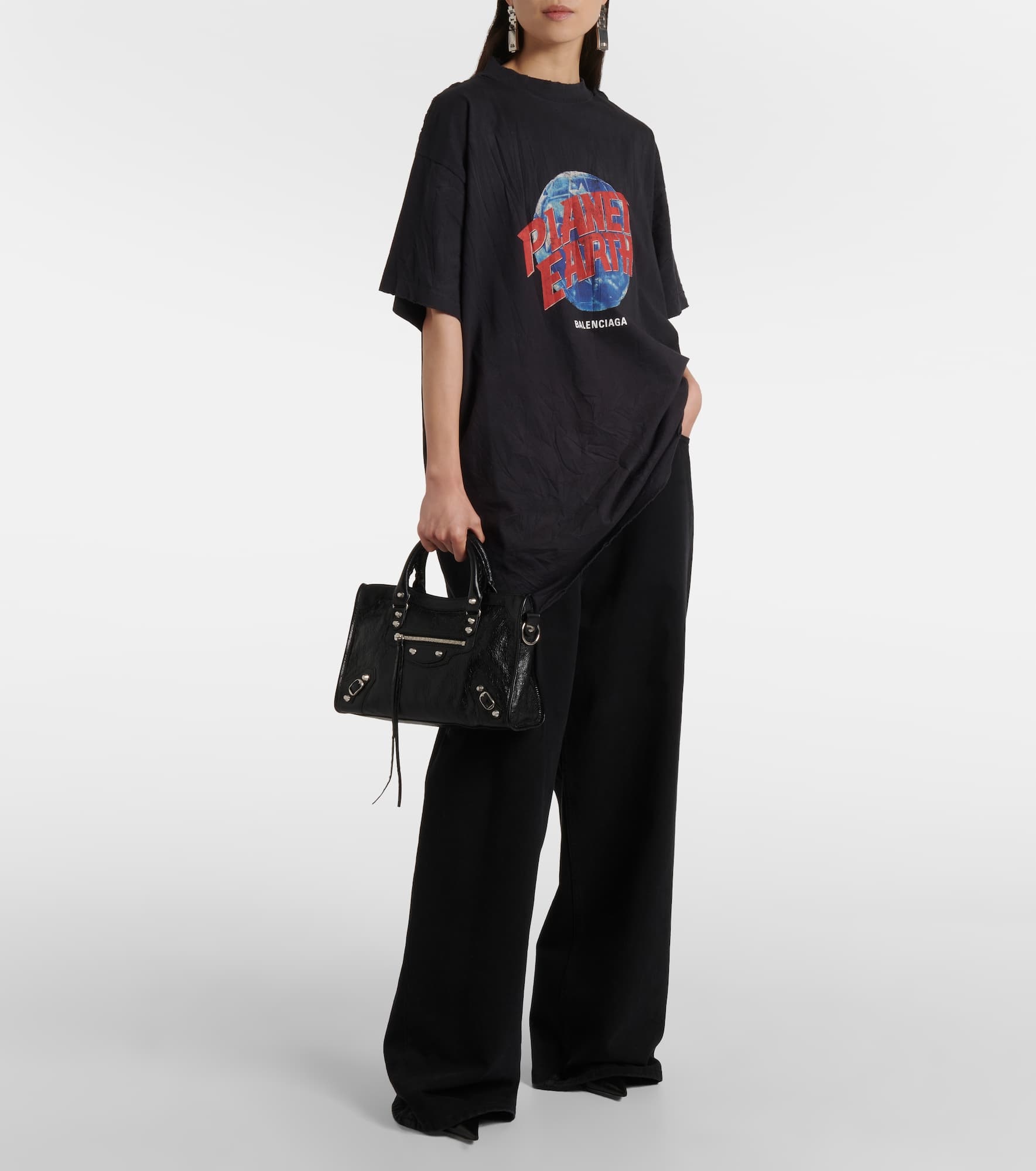 Planet Earth cotton jersey T-shirt - 2