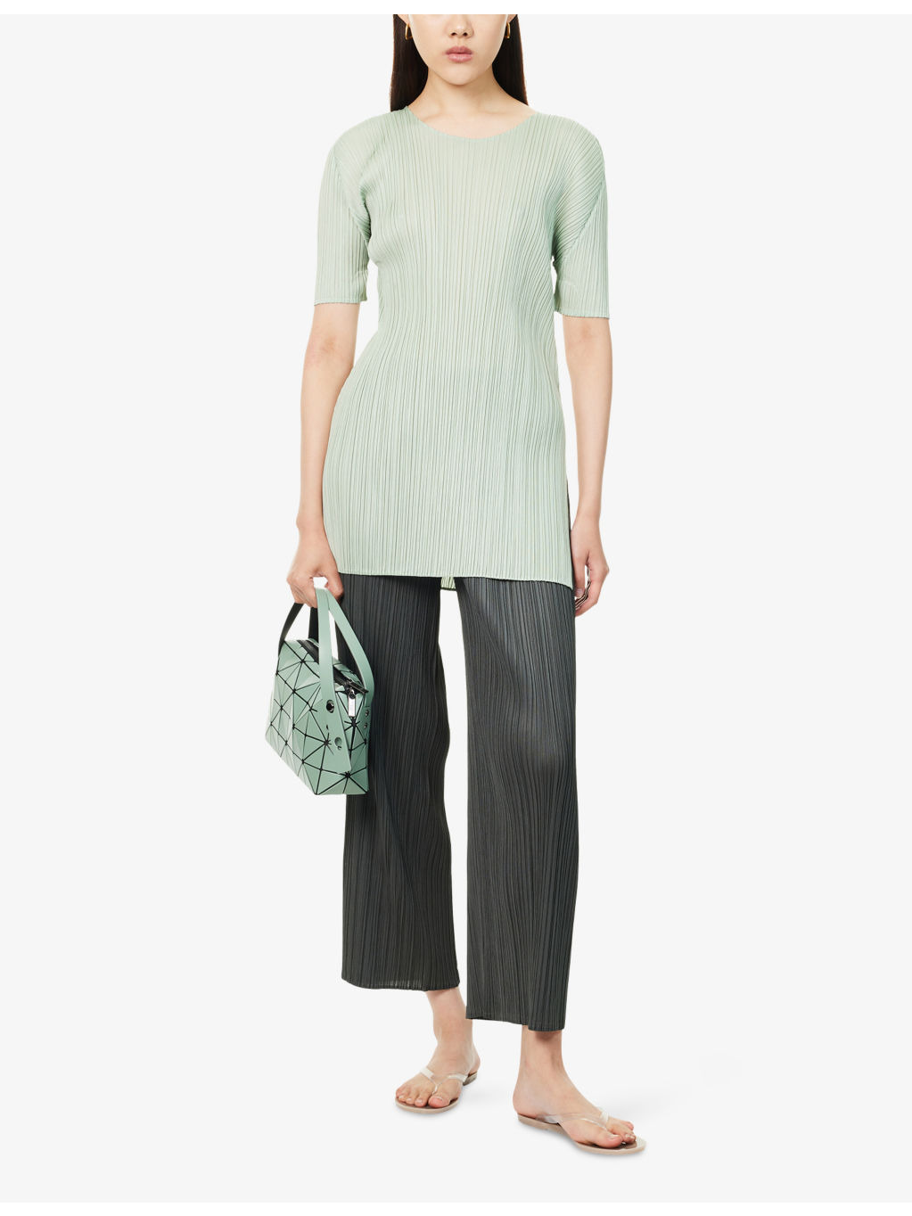 Monthly June Round-Neck Knitted Top - 2
