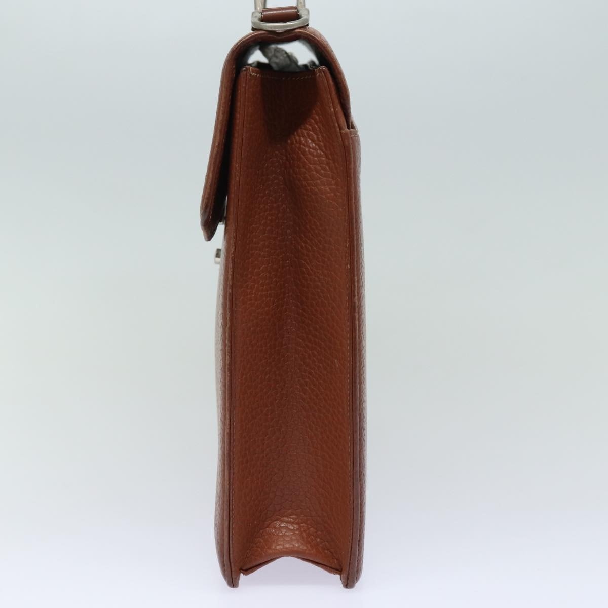 Burberry Hand Bag Leather Brown - 5