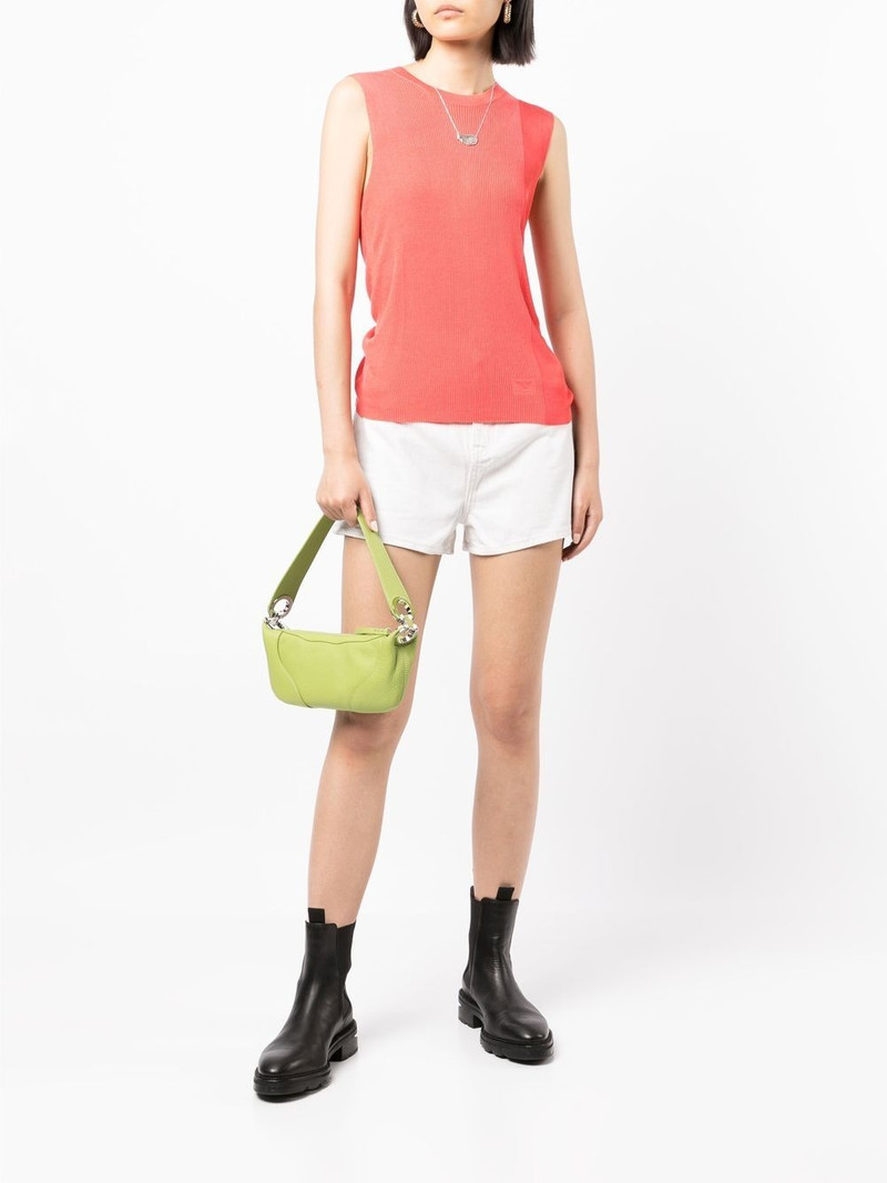 EMPORIO ARMANI ribbed tank top outlook