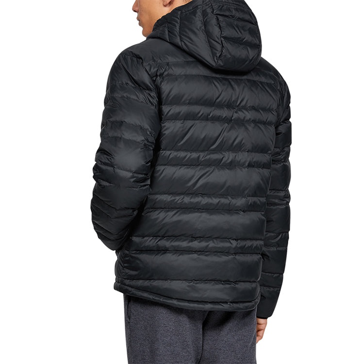 Under Armour Down Hooded Winter Jacket 'Black' 1342738-001 - 4