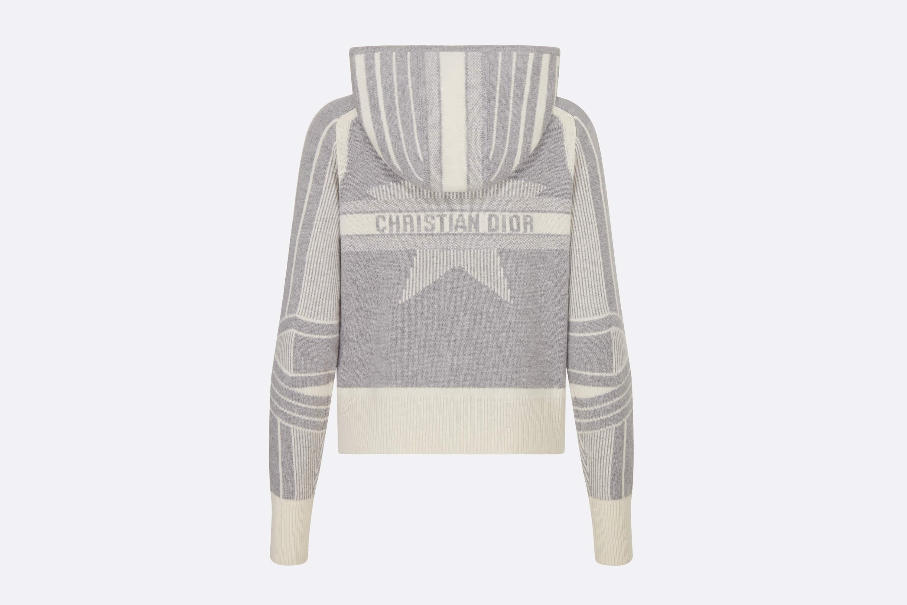 DiorAlps Zipped Cardigan with Hood - 2