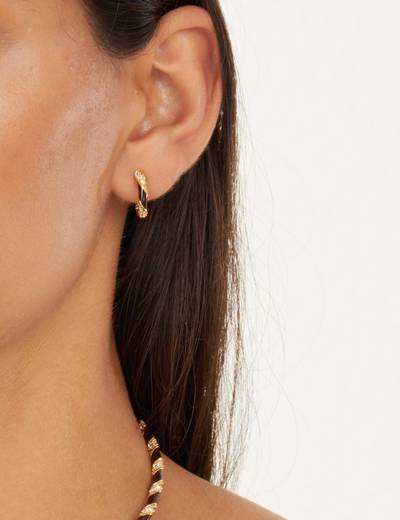 Zimmermann CANDY STRIPE PAVE HOOPS outlook