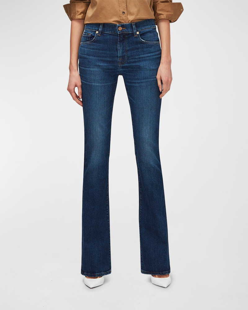 Kimmie Mid-Rise Slim Bootcut Jeans 1