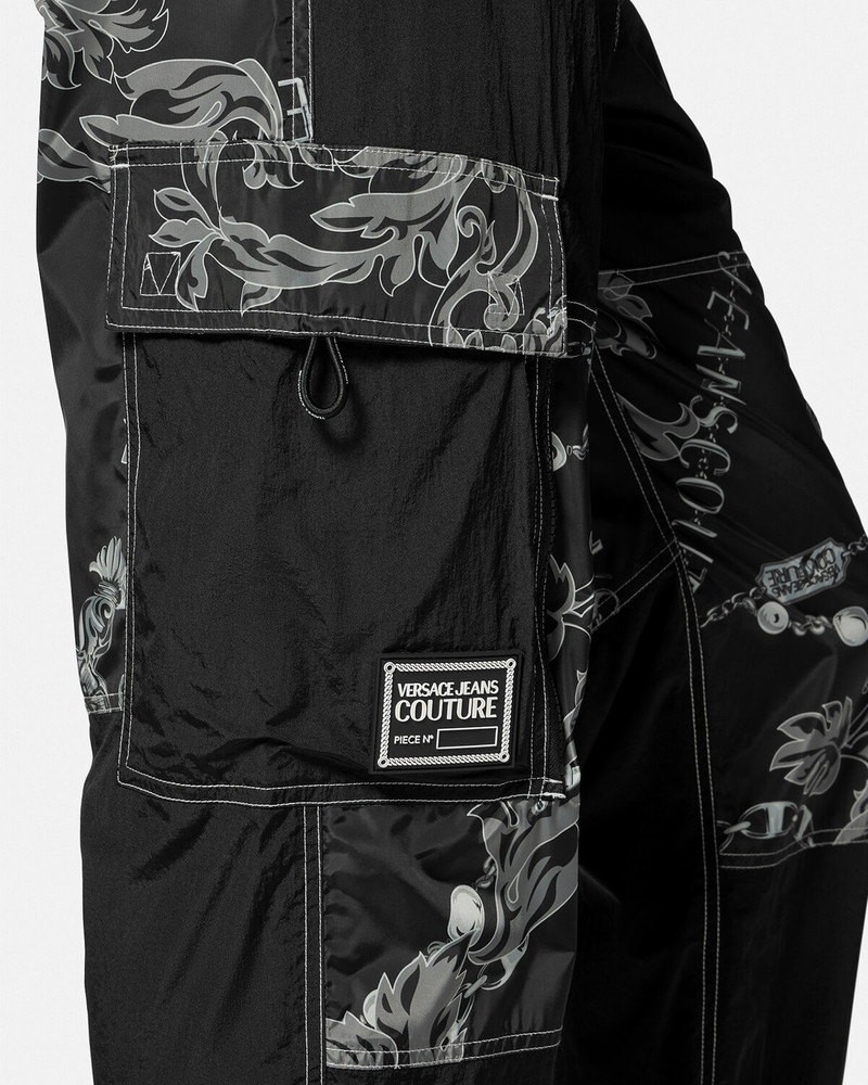 Chain Couture Cargo Pants 5