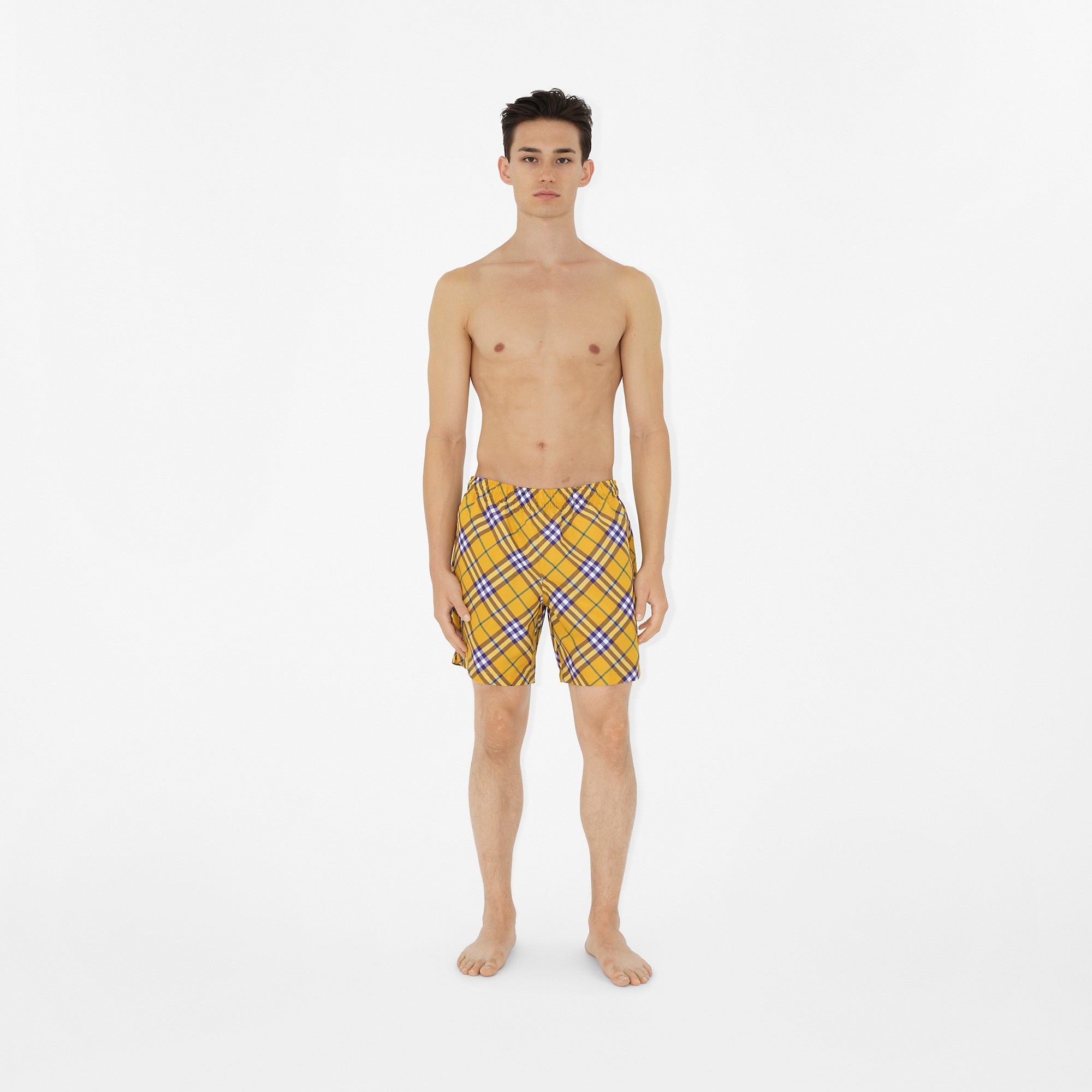 Check Swim Shorts - 3