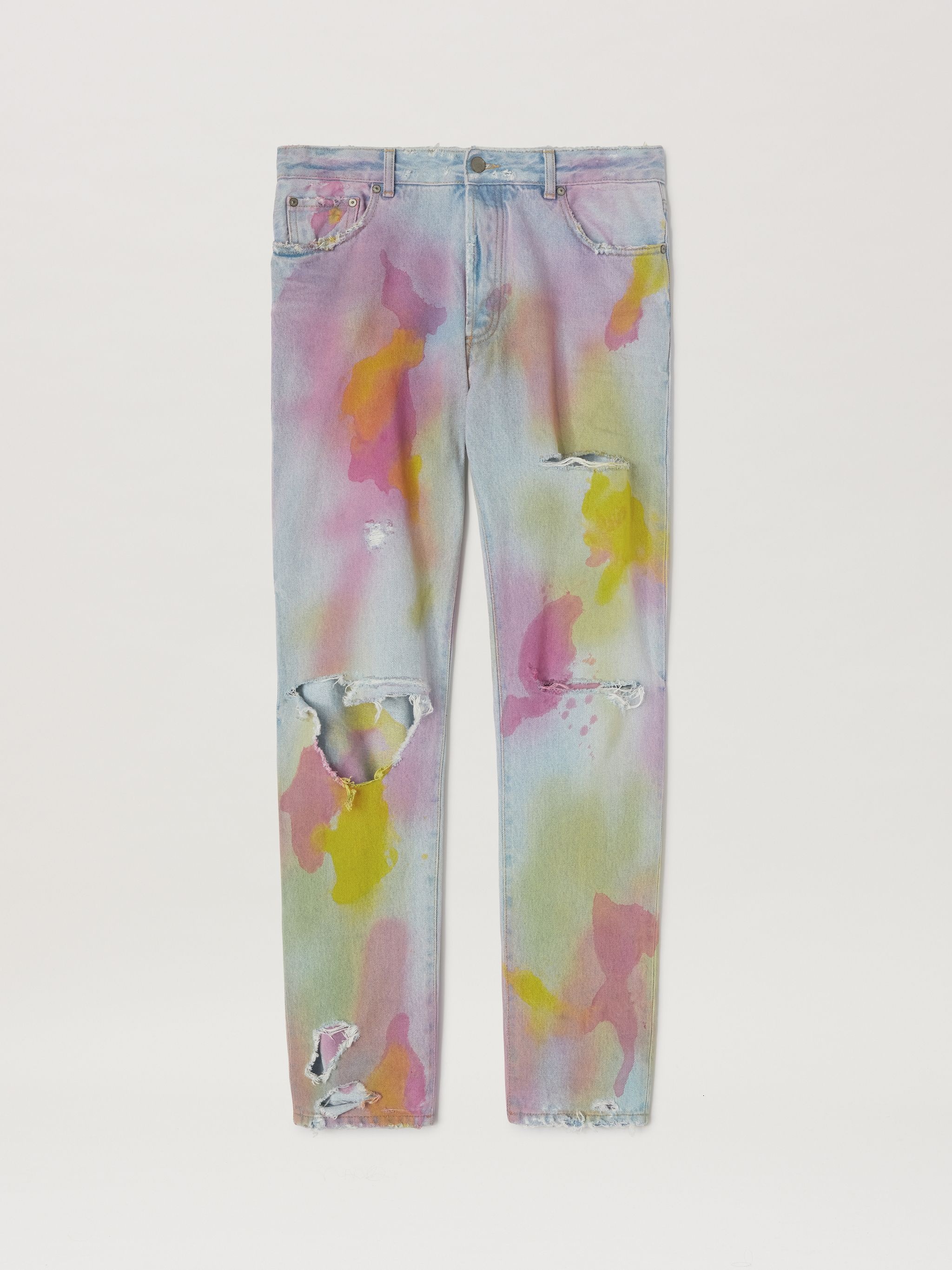 Loose Wash Tie Dye Regular 5 Pockets - 1