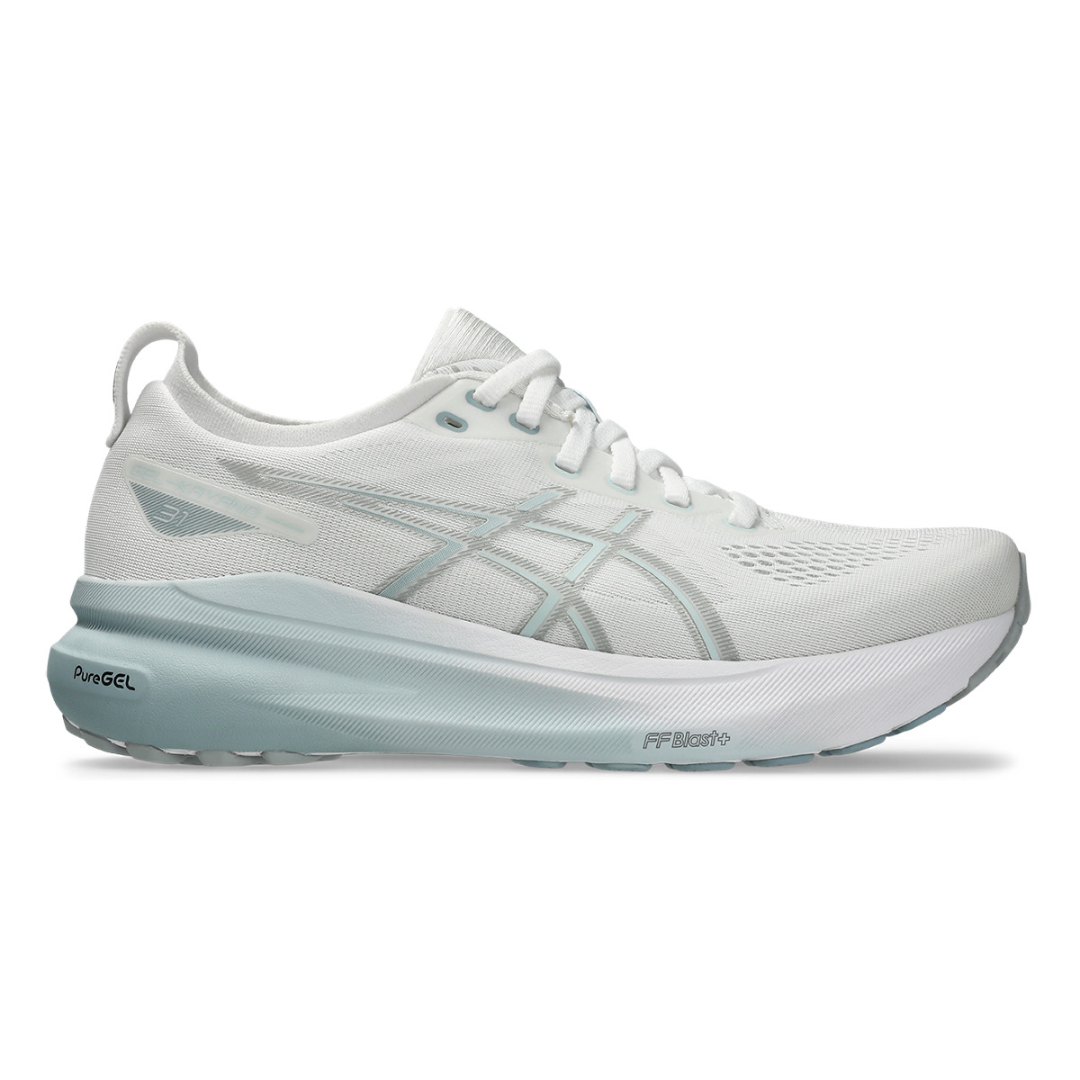 Asics Gel Kayano 31 - White - Dolphin Grey - 1