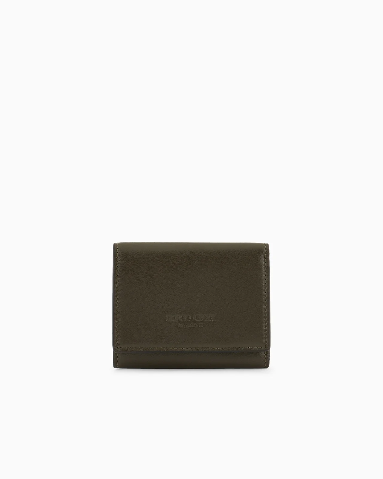 NAPPA-LEATHER TRIFOLD WALLET - 1