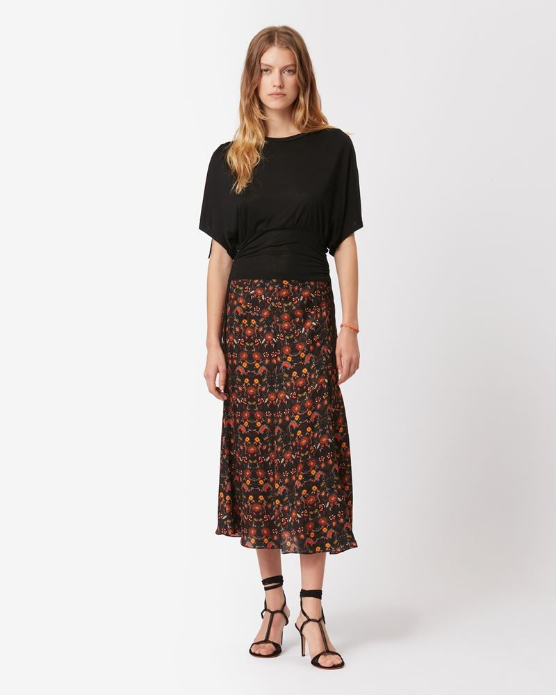 Isabel Marant PRIELLE PRINTED SKIRT outlook