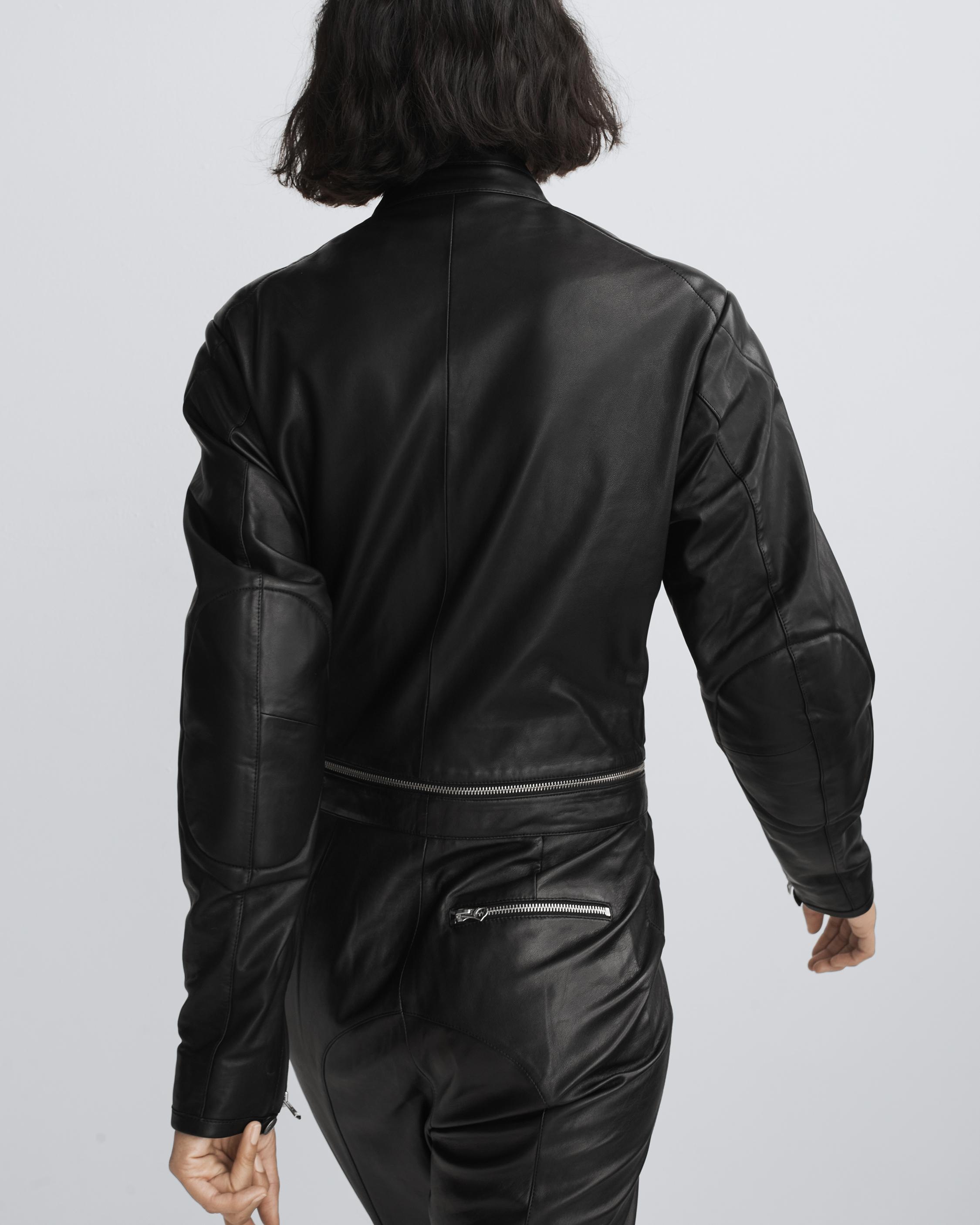 【関税込み】rag & bone ブラック Sedona レザージャケット rag & bone Black Sedona Leather Jacket Rag and Bone