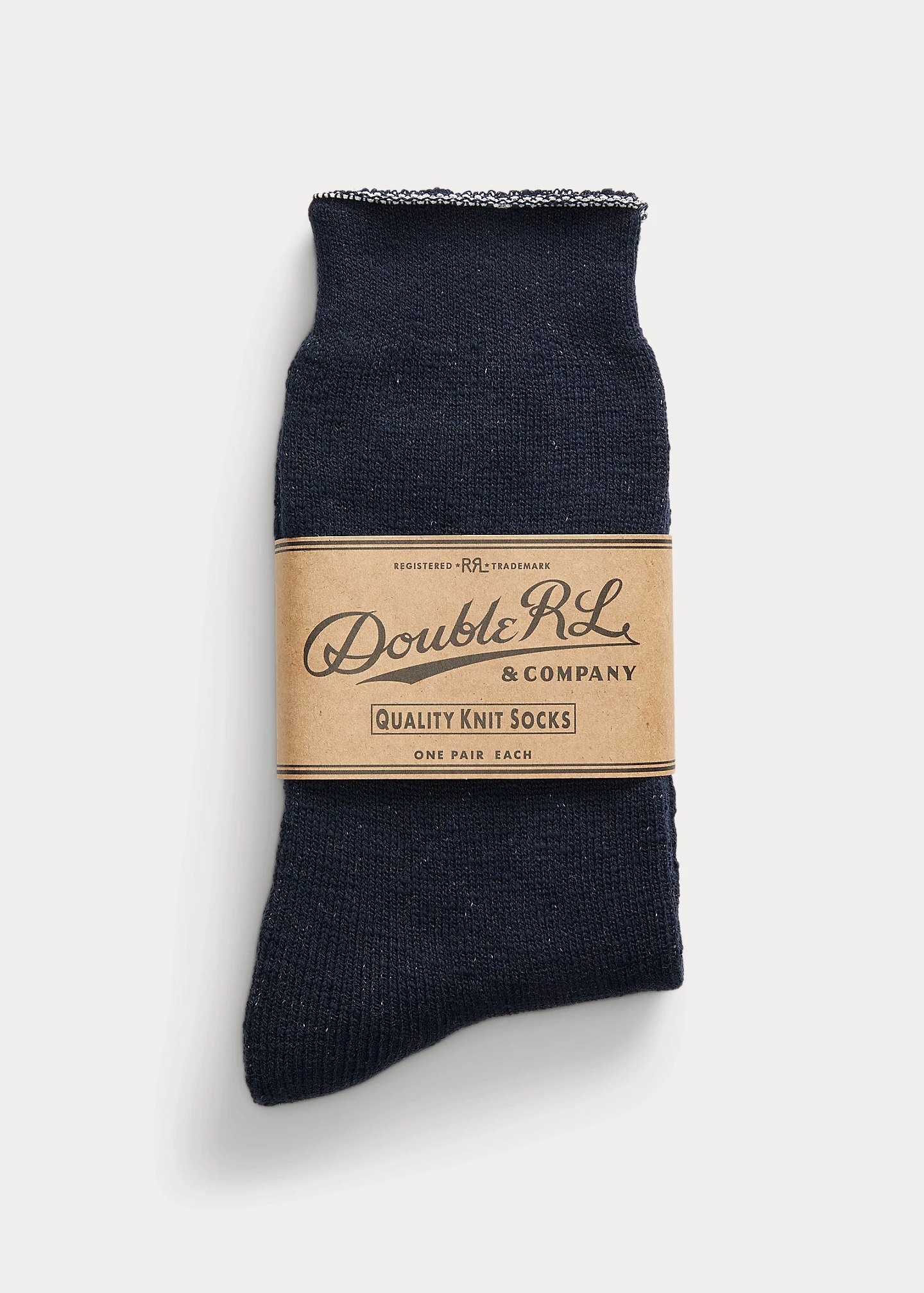 Heathered Stretch Cotton-Blend Socks - 2