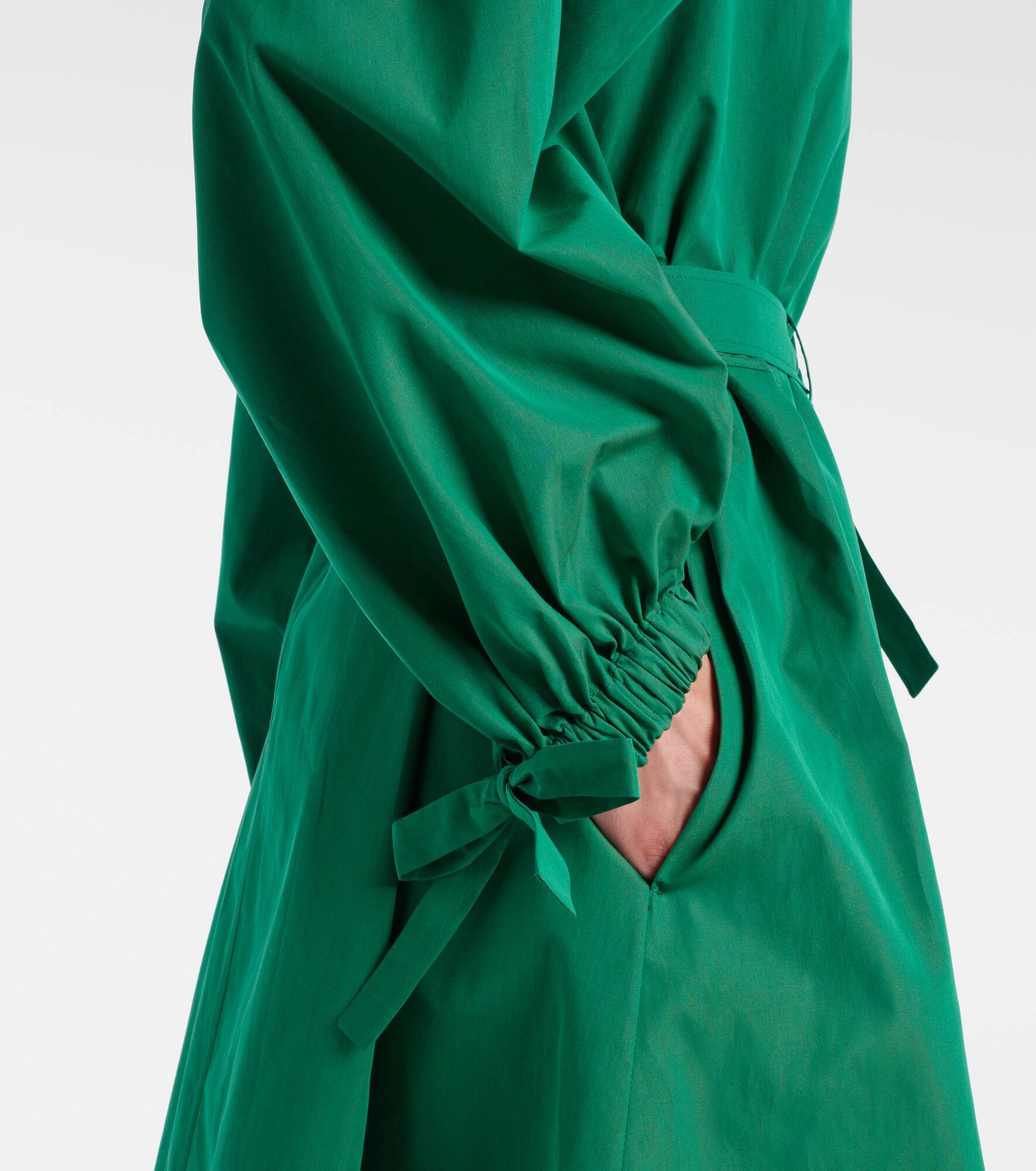Viale cotton shirt dress - 5