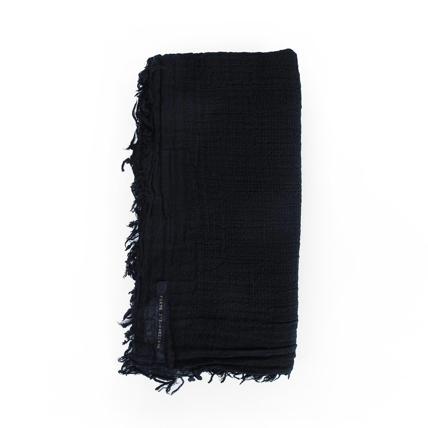 Forme D'expression Woman Black Scarves - 3