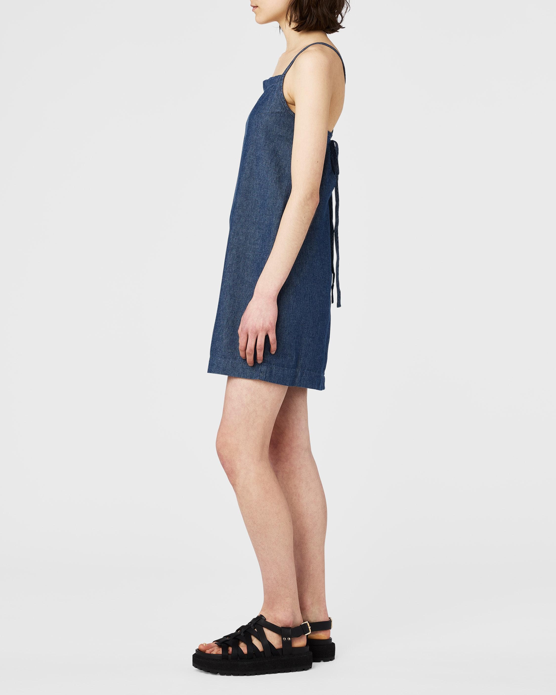 Denim Tie Dress
Mini Dress - 2