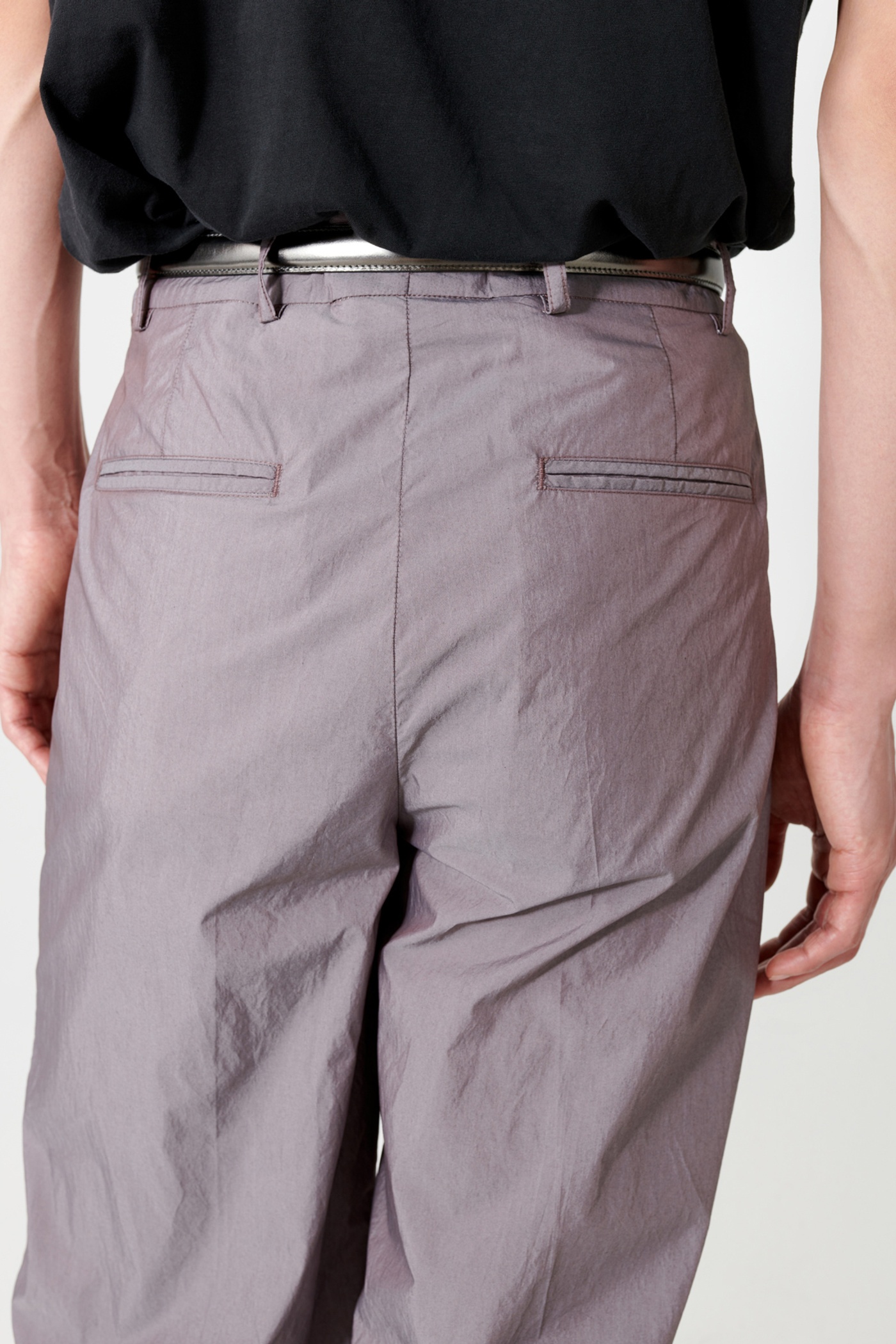 Tuxedo Trouser Antique Lavender Poplin - 6