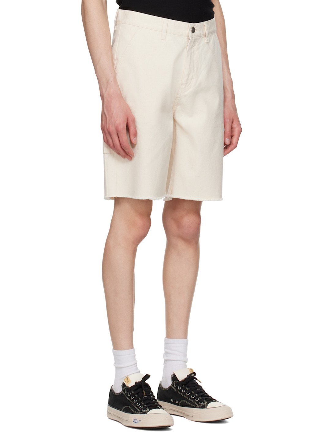 Off-White Cut-Off Shorts - 2
