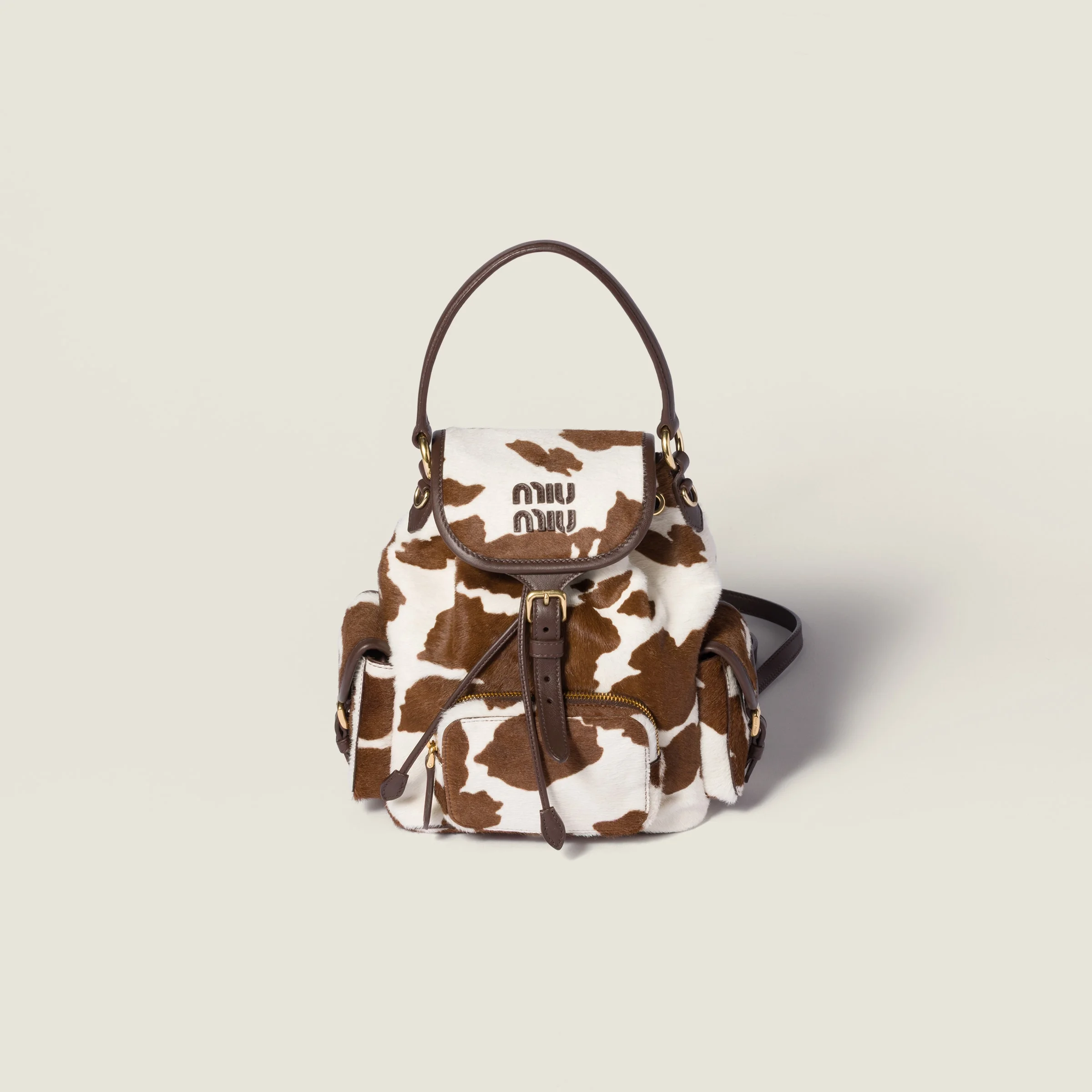 Calf hair backpack - 1