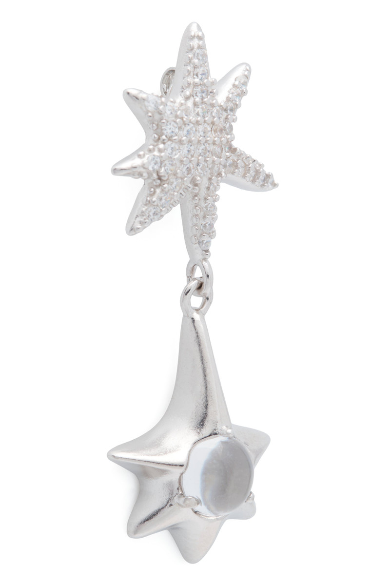 Collina Strada CRYSTAL CLEAR STAR DROP EARRING outlook