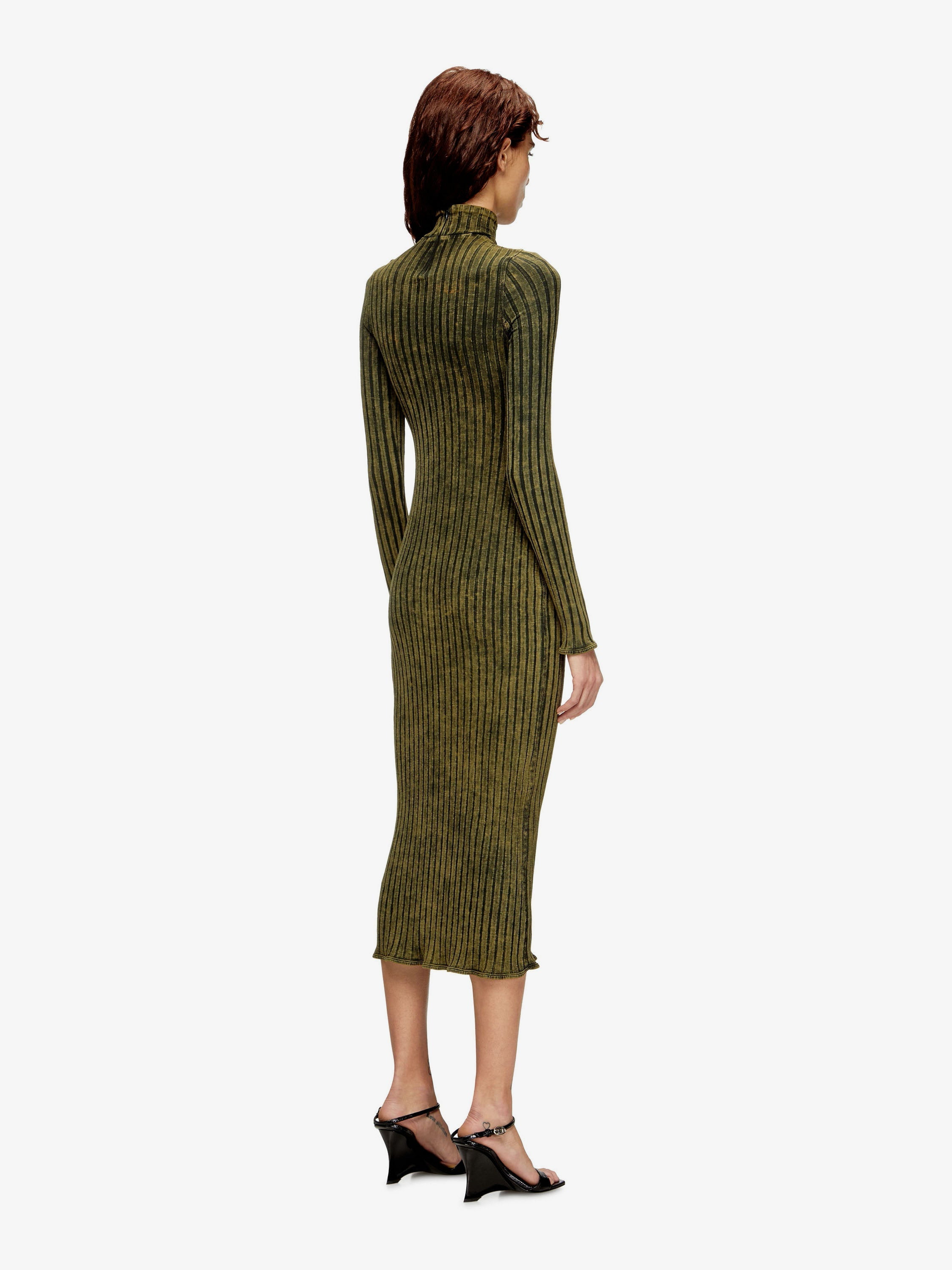 Diesel Women D-Wavya Stretch Cotton Midi Dress - 4