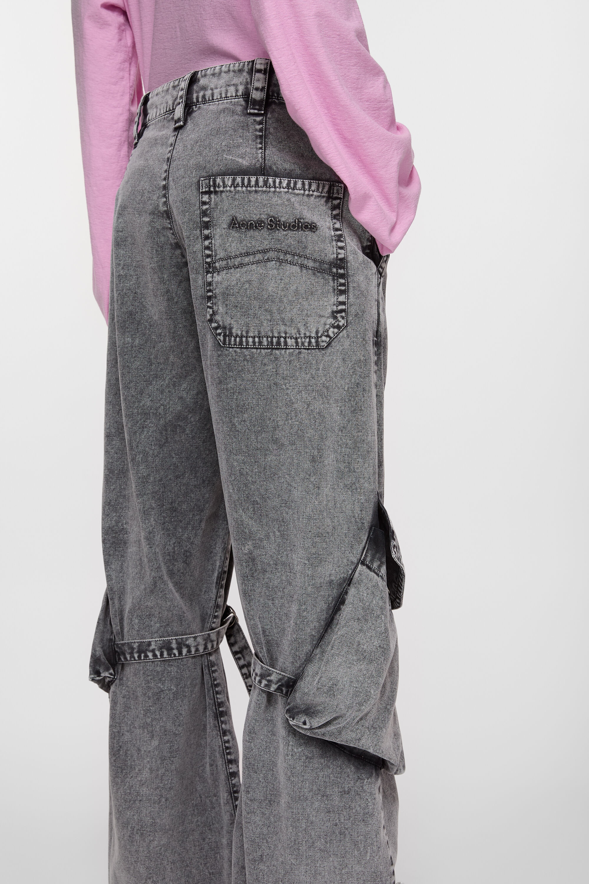 Cargo trousers - Washed Anthracite - 5