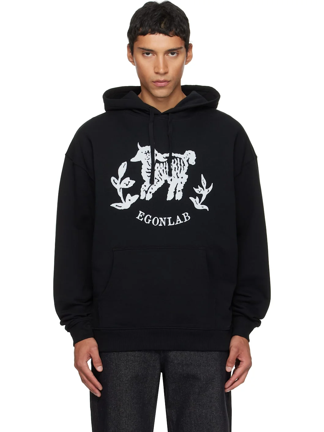 Black Moutono Hoodie - 1