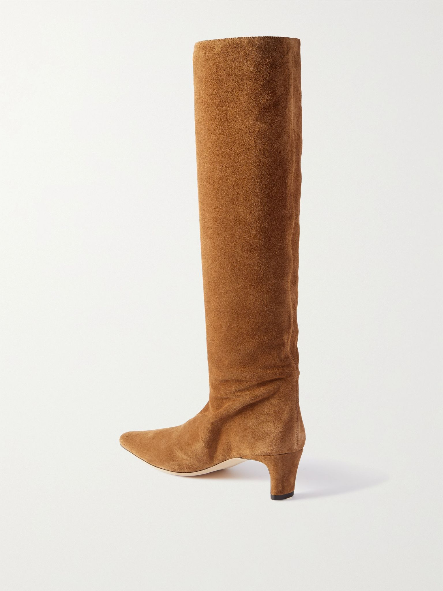 Wally suede knee boots Tan - 3