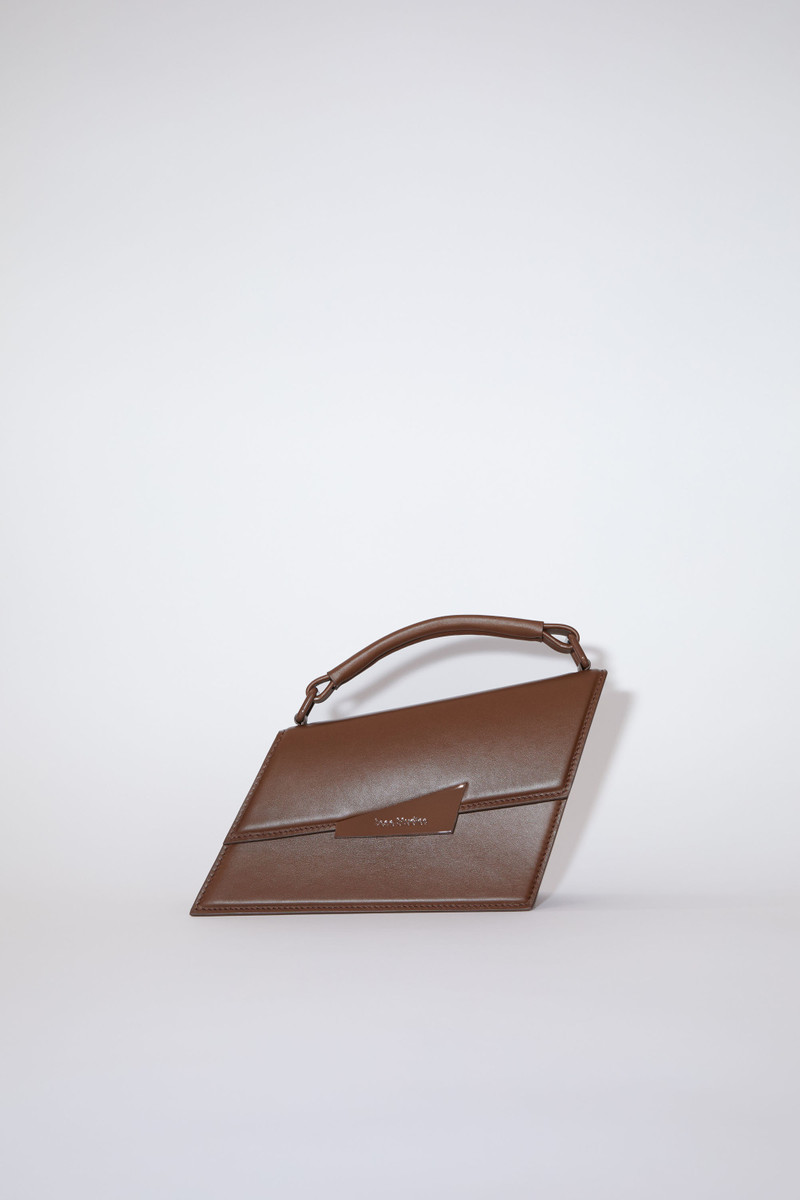 Distortion mini bag - Chocolate brown 1