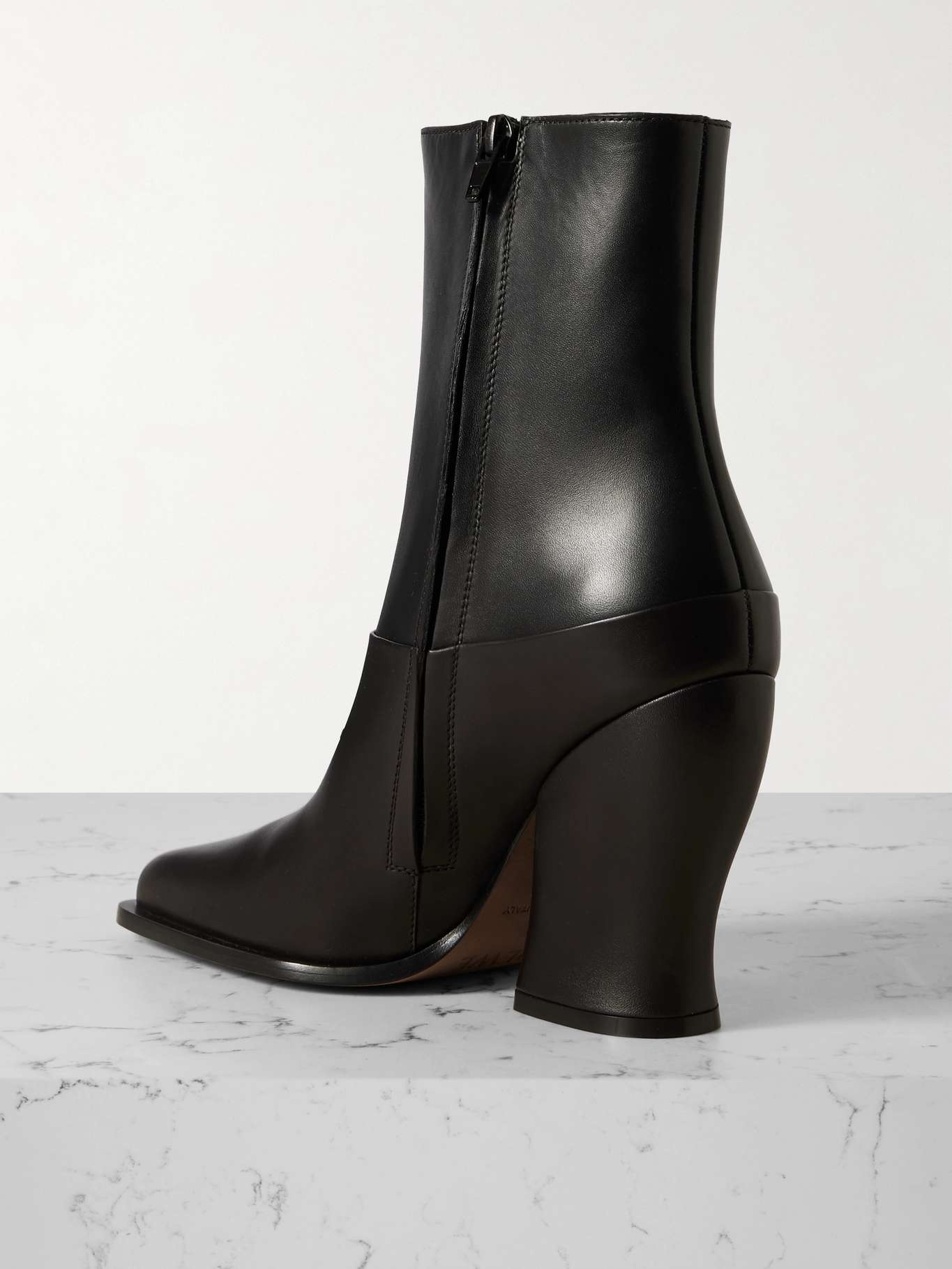 Onda two-tone leather ankle boots - 3