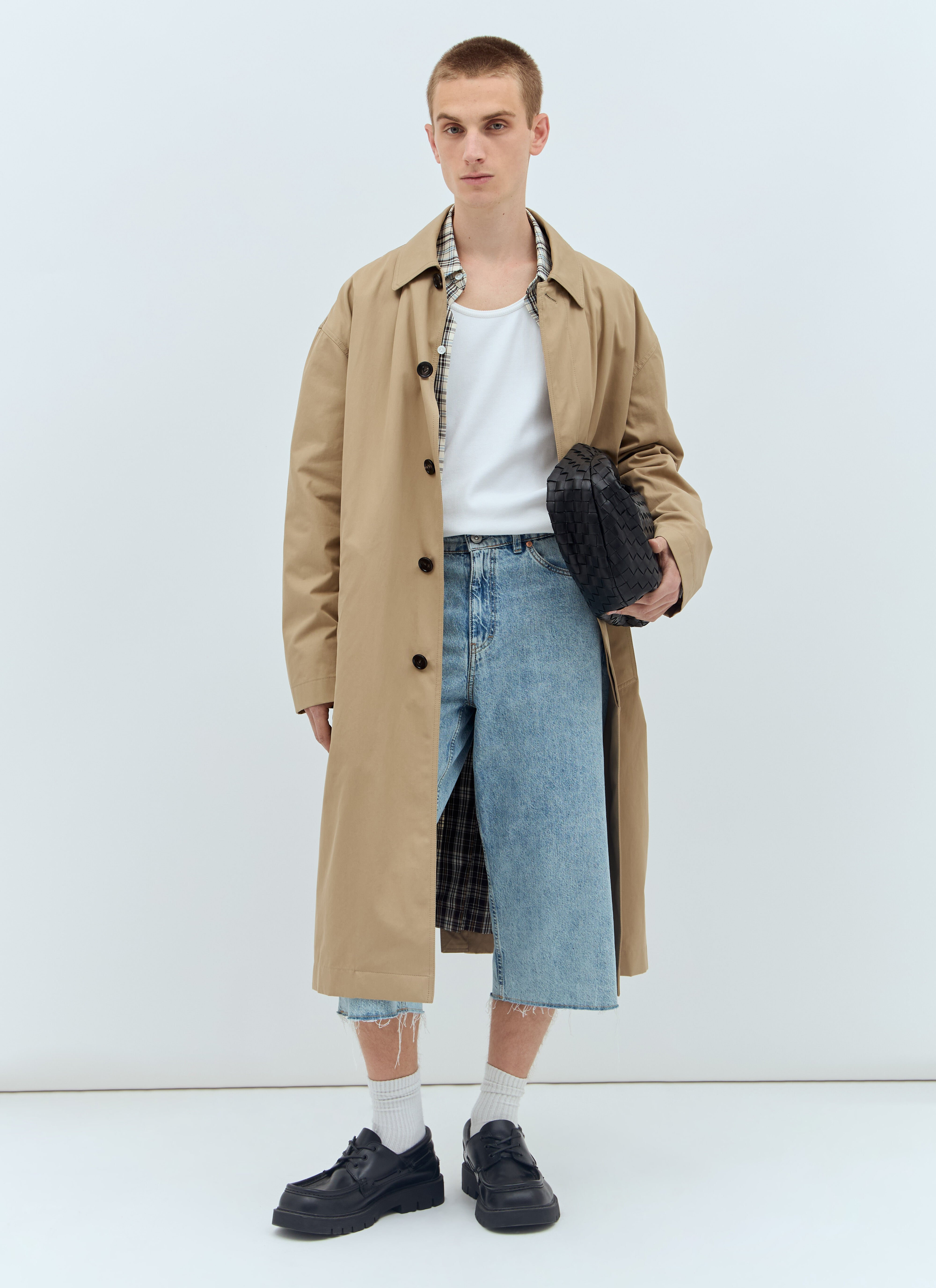 Cotton Twill Trench Coat - 2
