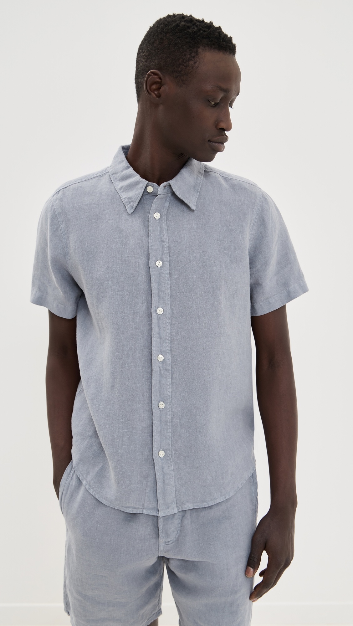 Cairo Linen Short Sleeve Shirt - 6