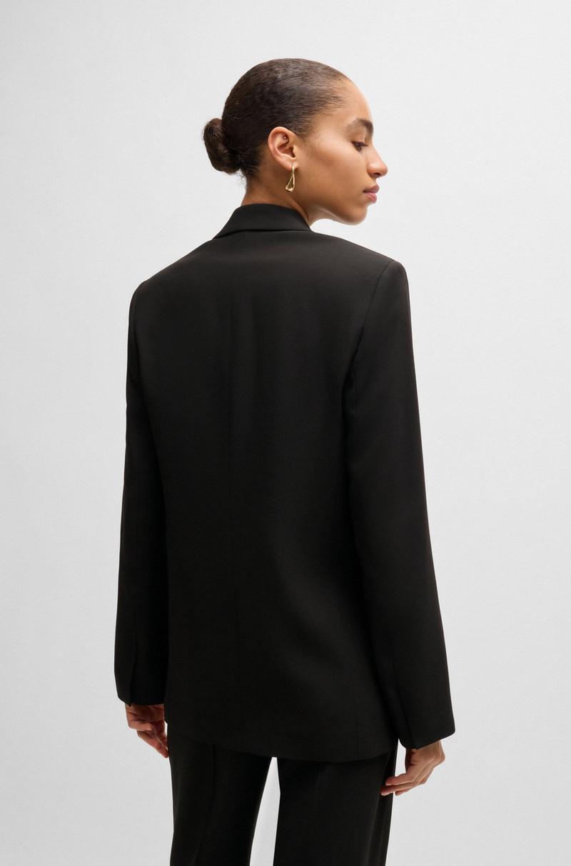 RELAXED-FIT JACKET WITH FEATURE BUTTON 4