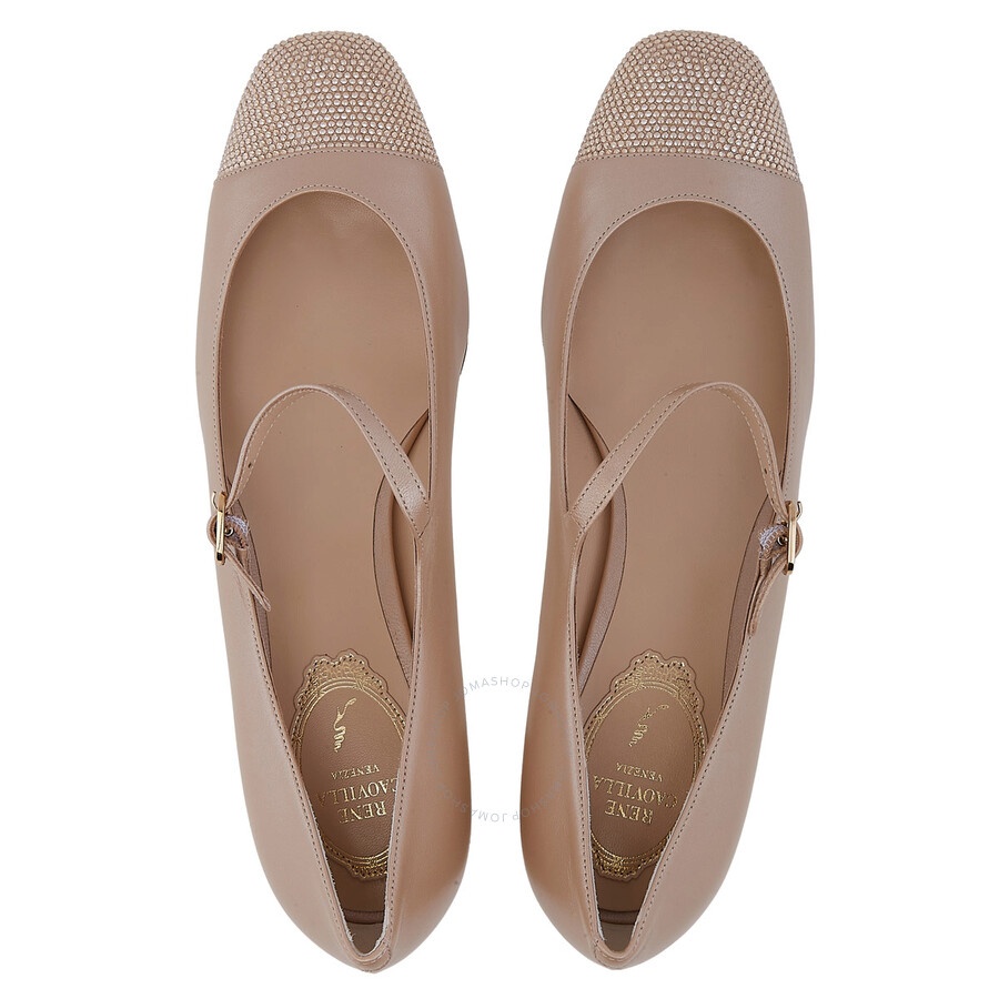Rene Caovilla Kristen Crystal Embellished Pumps - 3