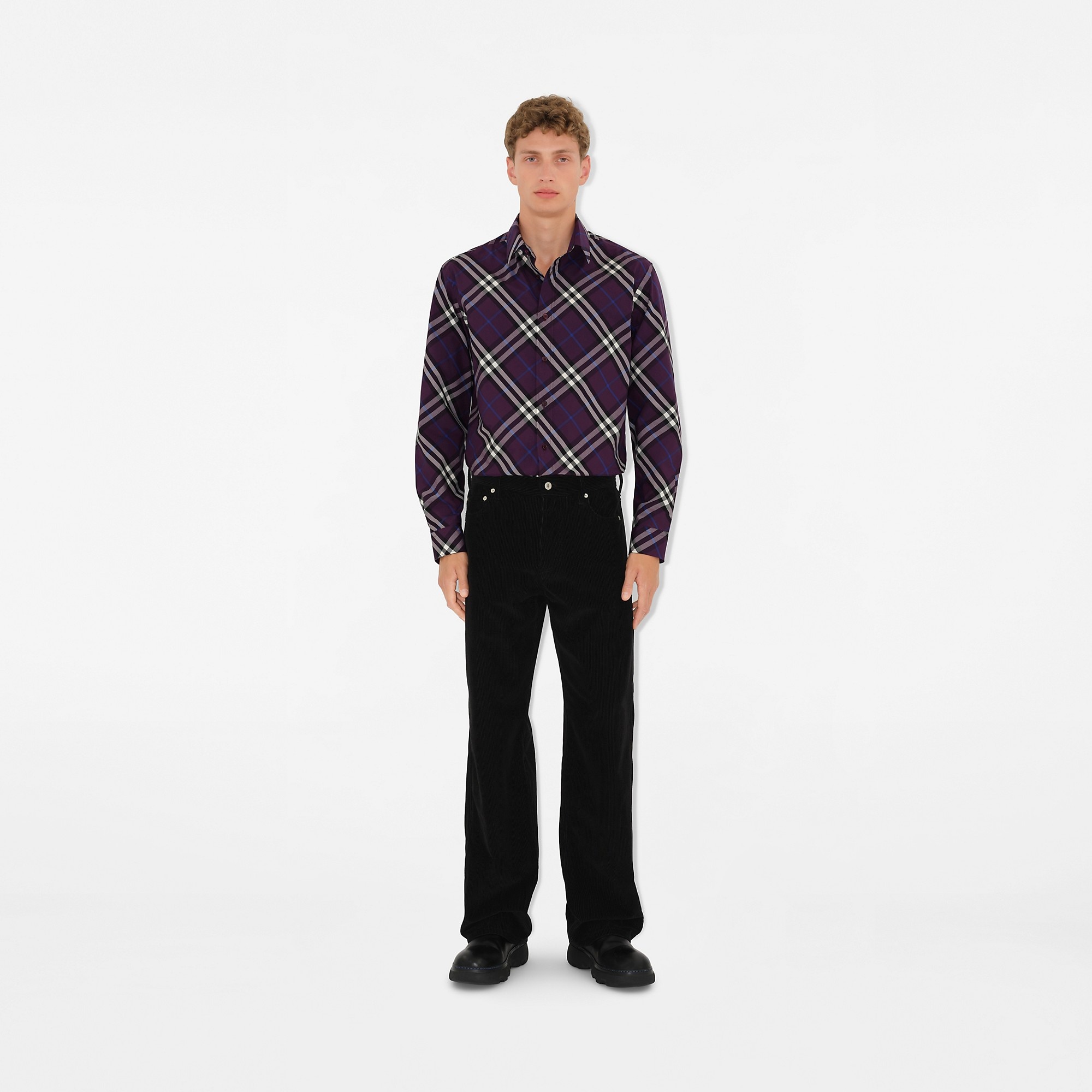 Check Cotton Shirt - 2