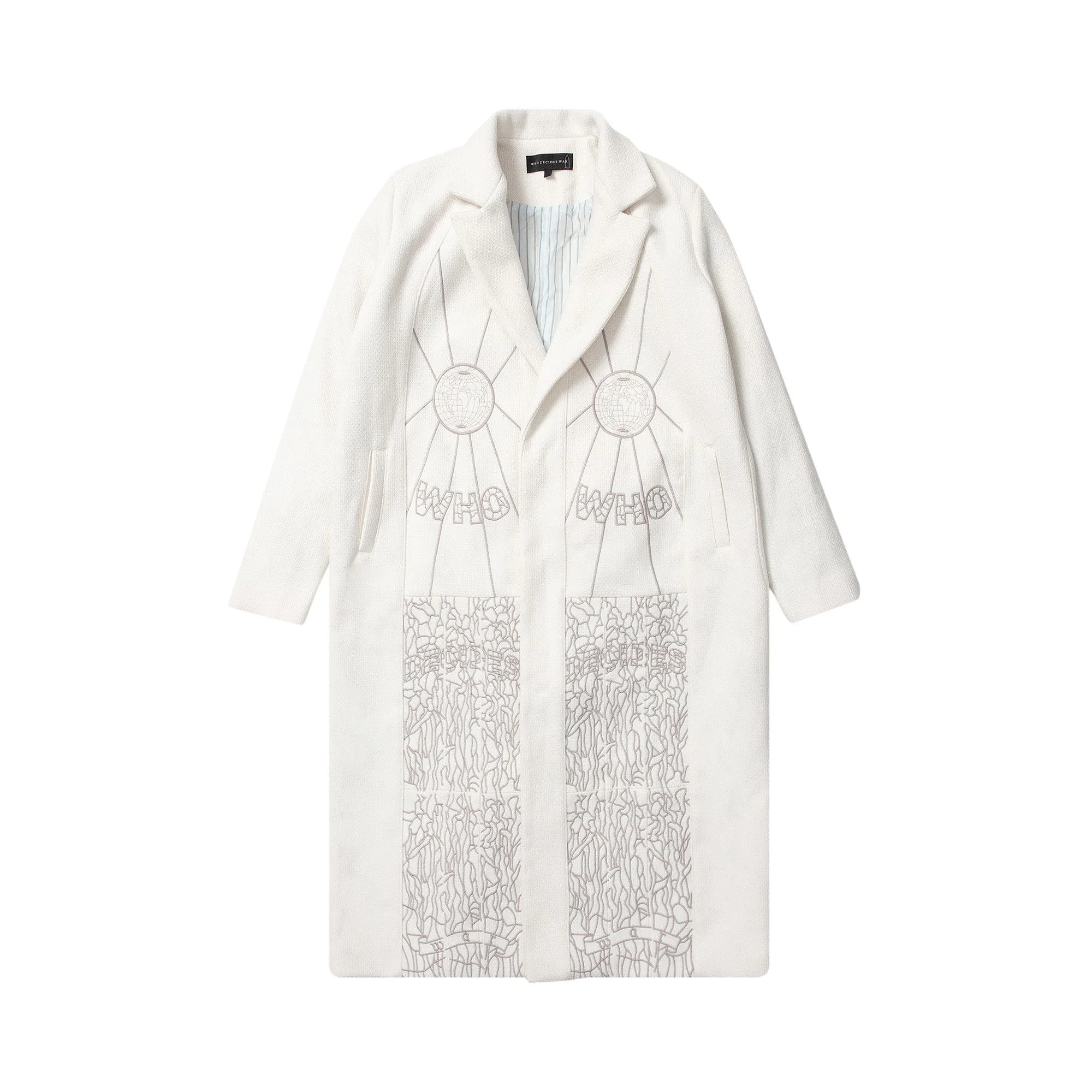 Who Decides War Blessed Trench Coat 'Ivory' - 1