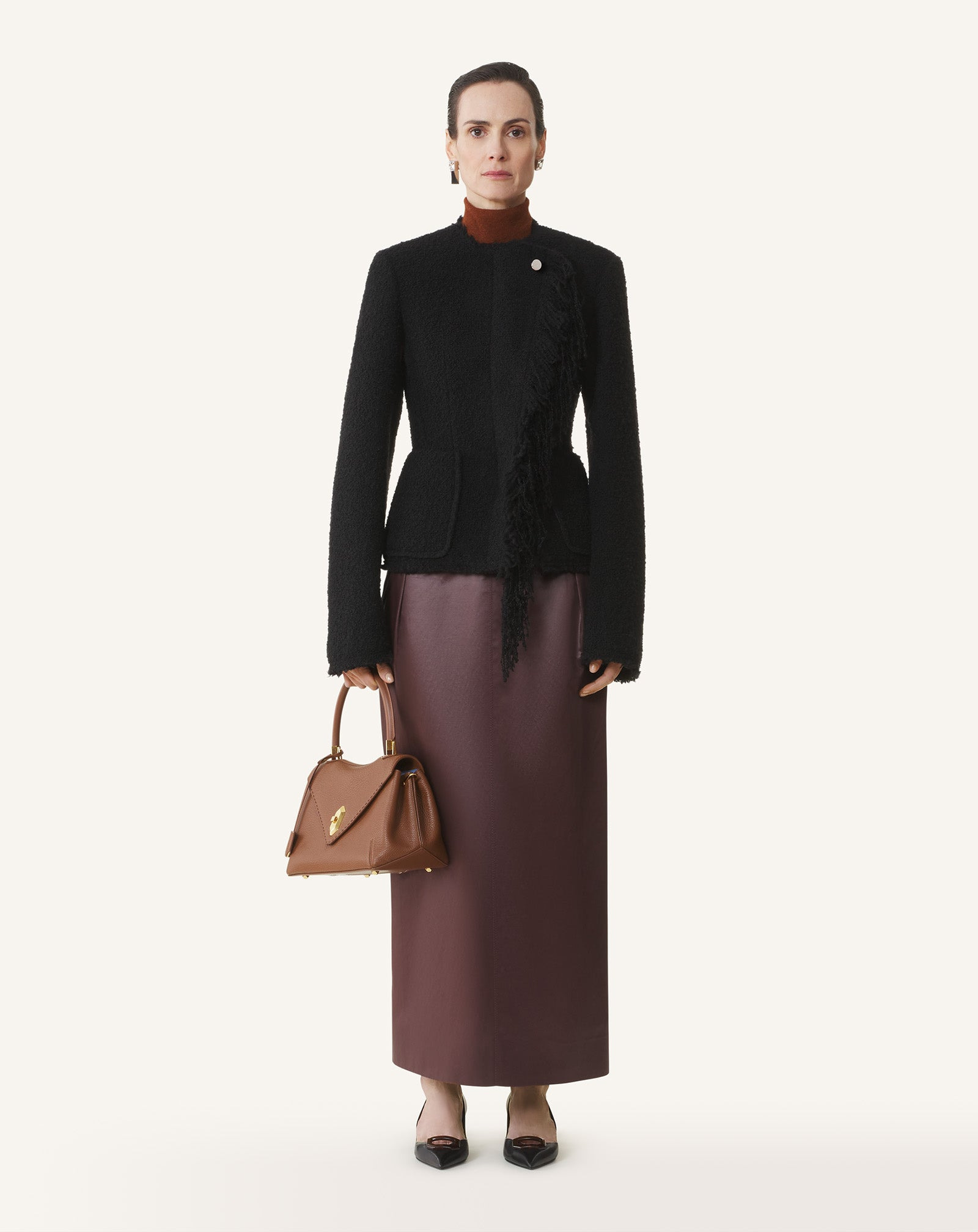 COLLARLESS JACKET - 2
