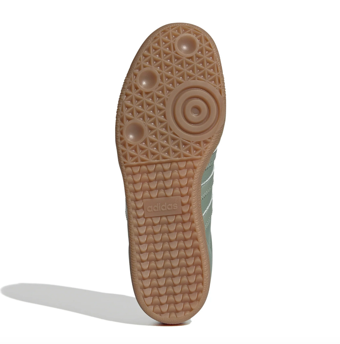 (WMNS) Adidas Originals Samba OG Shoes 'Silver Green' IE7011 - 5