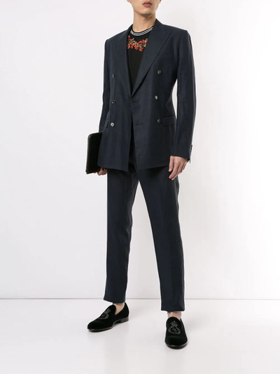 Dolce & Gabbana double-breasted suit outlook