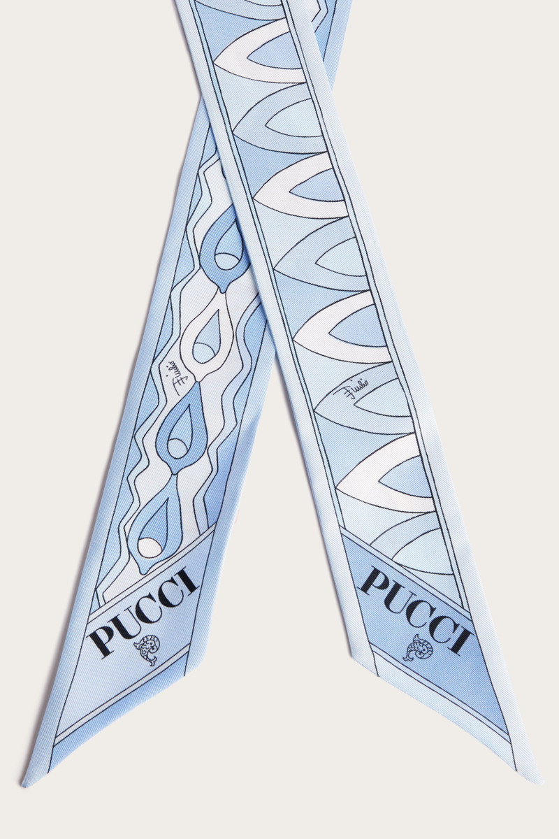MIXED PRINT SILK TWILL SCARF 3