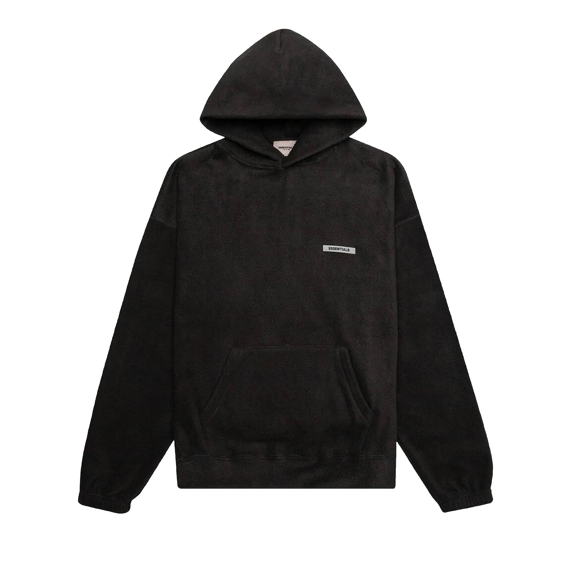 Fear of God Essentials Polar Fleece Hoodie 'Strech Limo' - 1