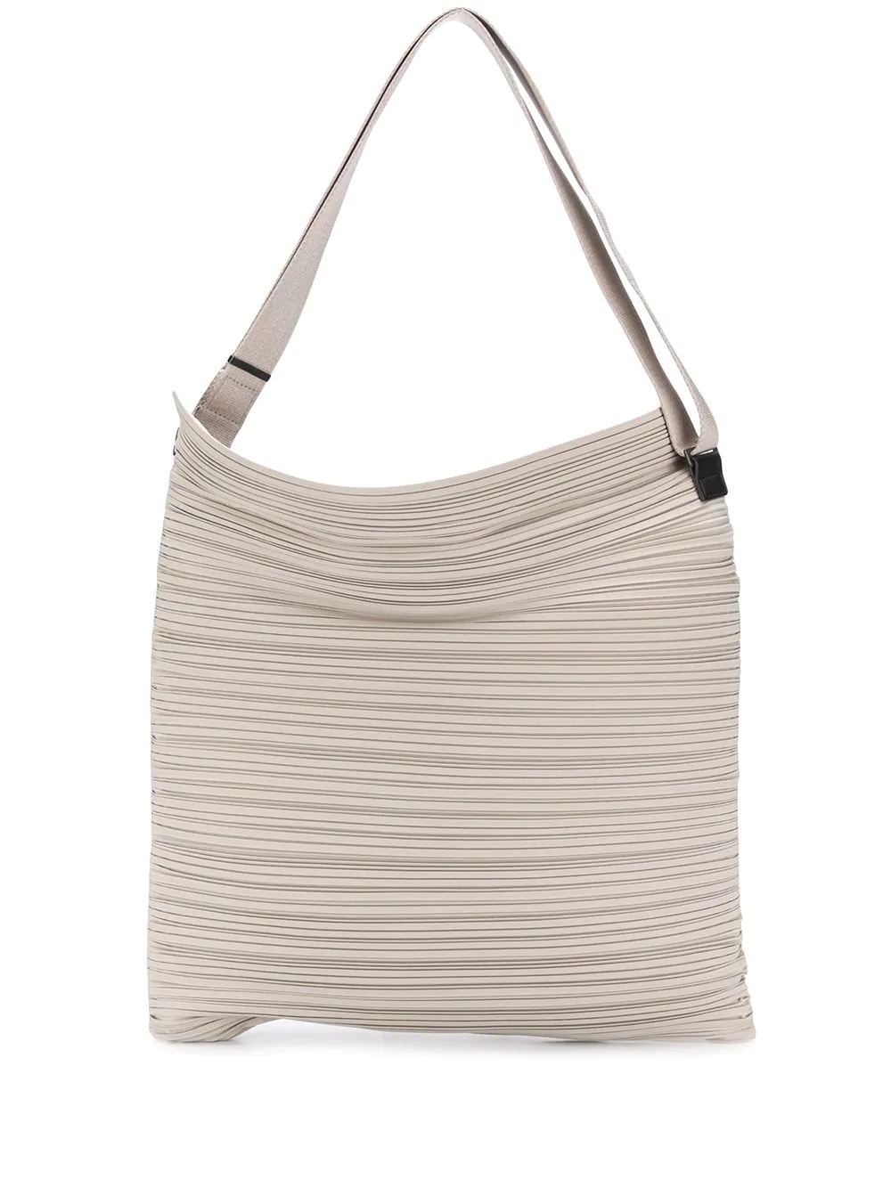 pleated shoulder bag - 1