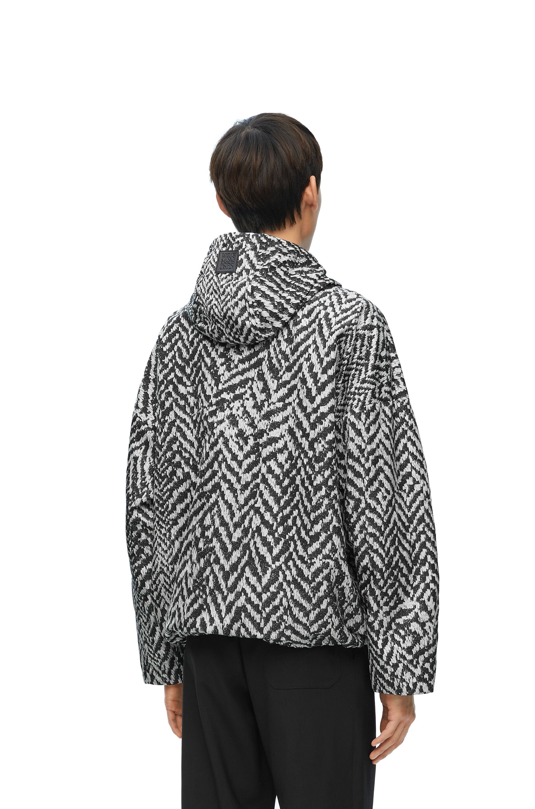 Hooded jacket in nylon - 4