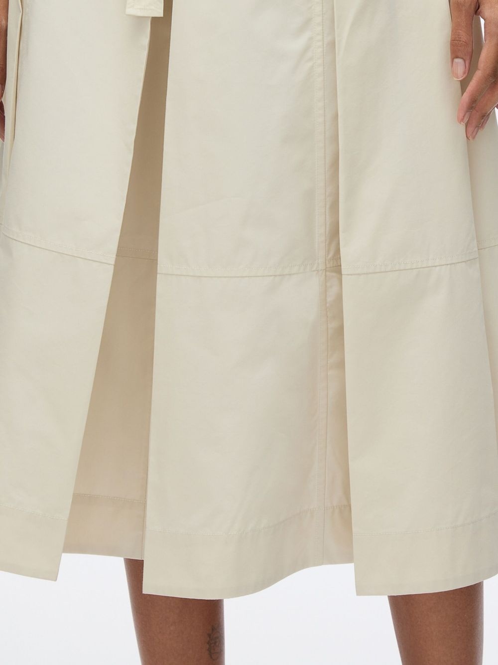 pleated midi skirt - 6