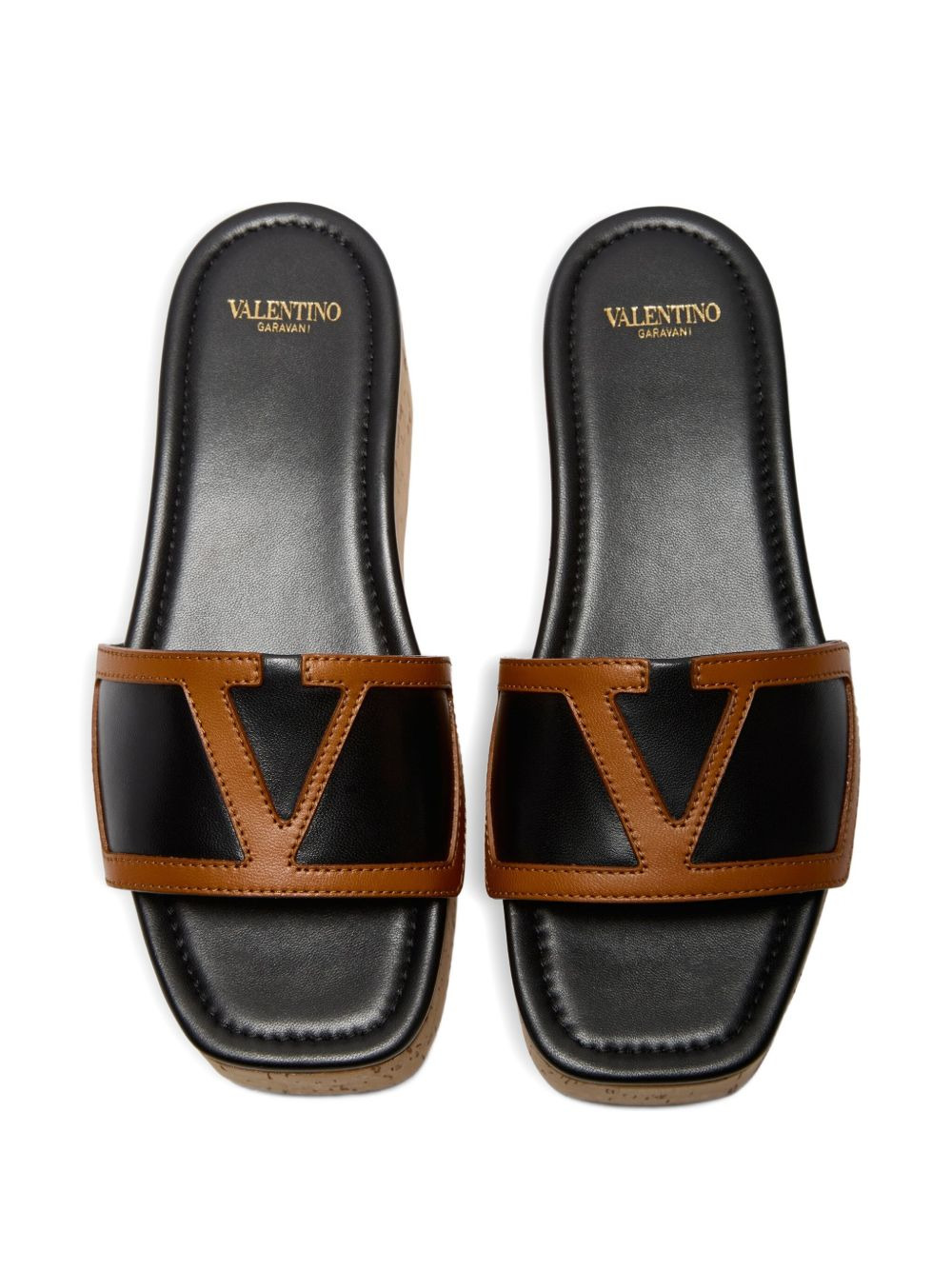 Viva Superstar cork platform sandals - 3