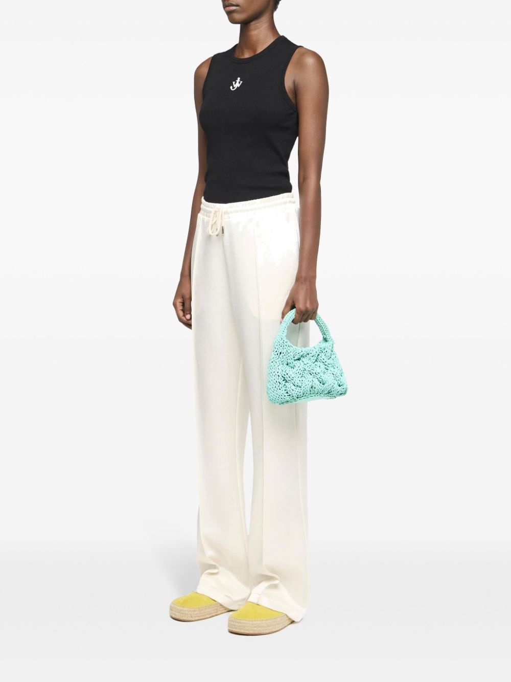 Anchor-embroidered top - 2
